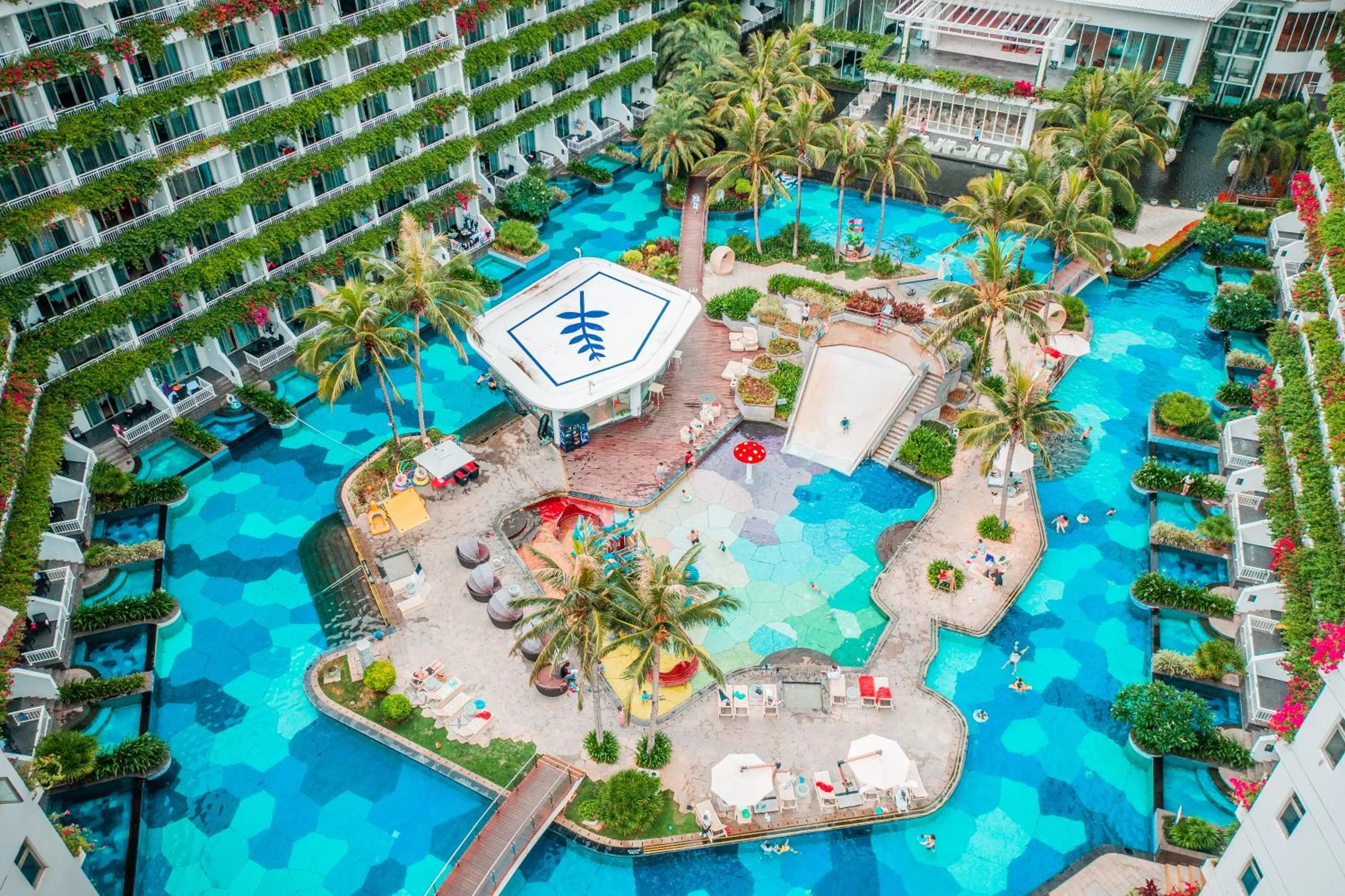 Bird's eye view in Palace Resort Yalong Bay Sanya