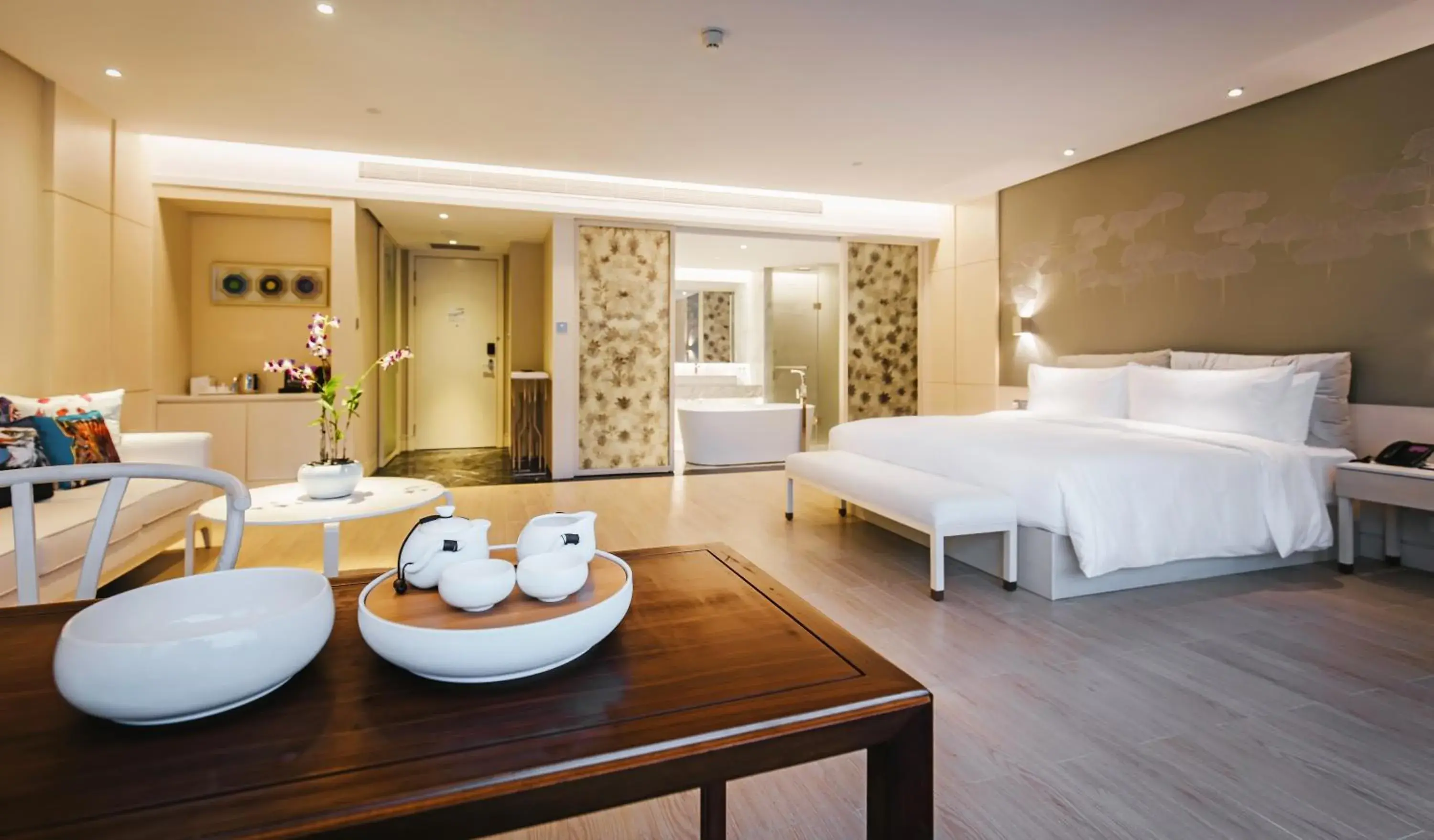 Bed in Palace Resort Yalong Bay Sanya Bed in Palace Resort Yalong Bay Sanya