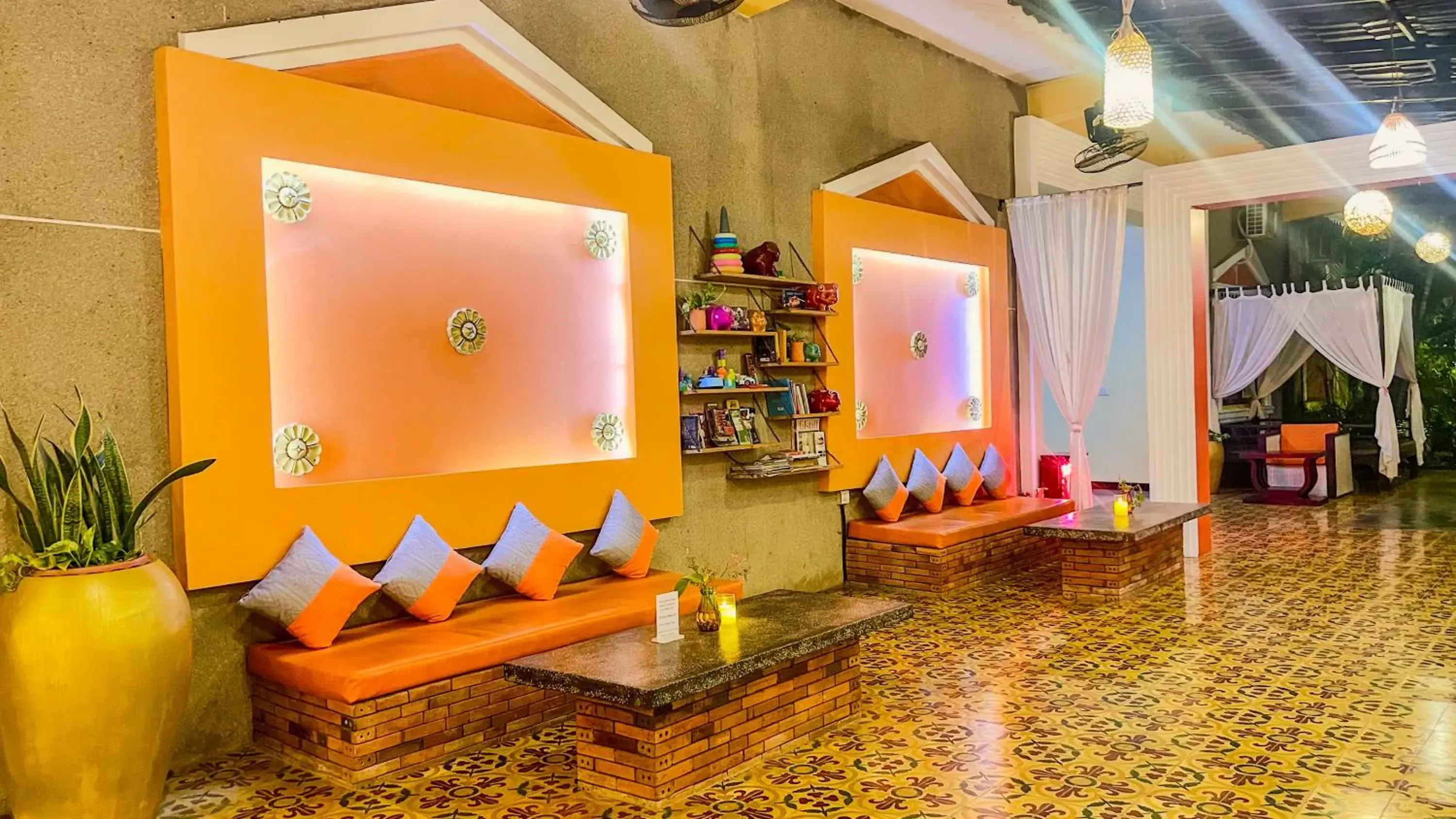 Lobby or reception in Central Indochine D'angkor Hotel Lobby or reception in Central Indochine D'angkor Hotel