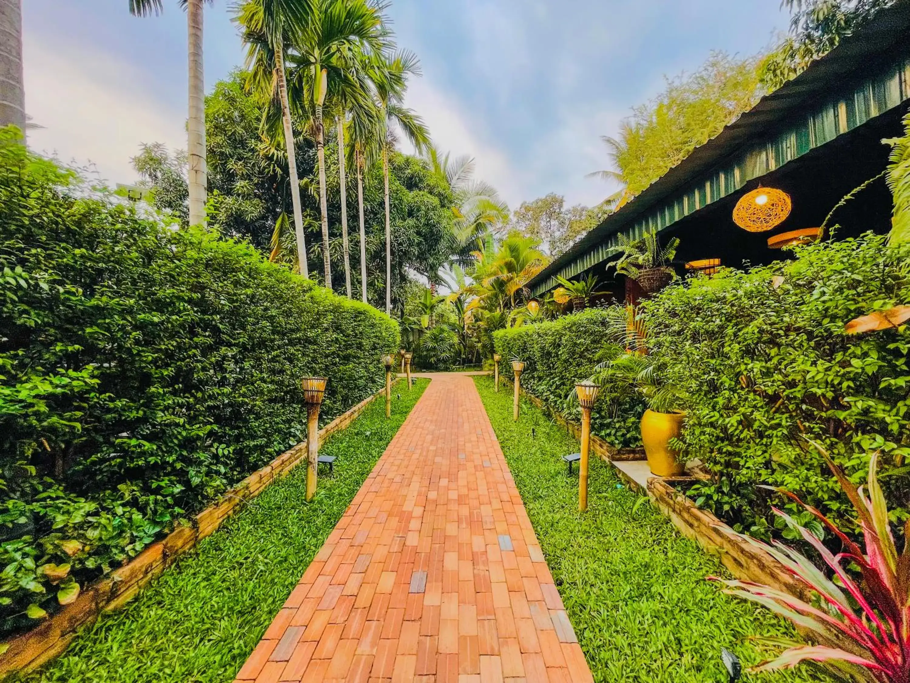 Property building in Central Indochine D'angkor Hotel Property building in Central Indochine D'angkor Hotel