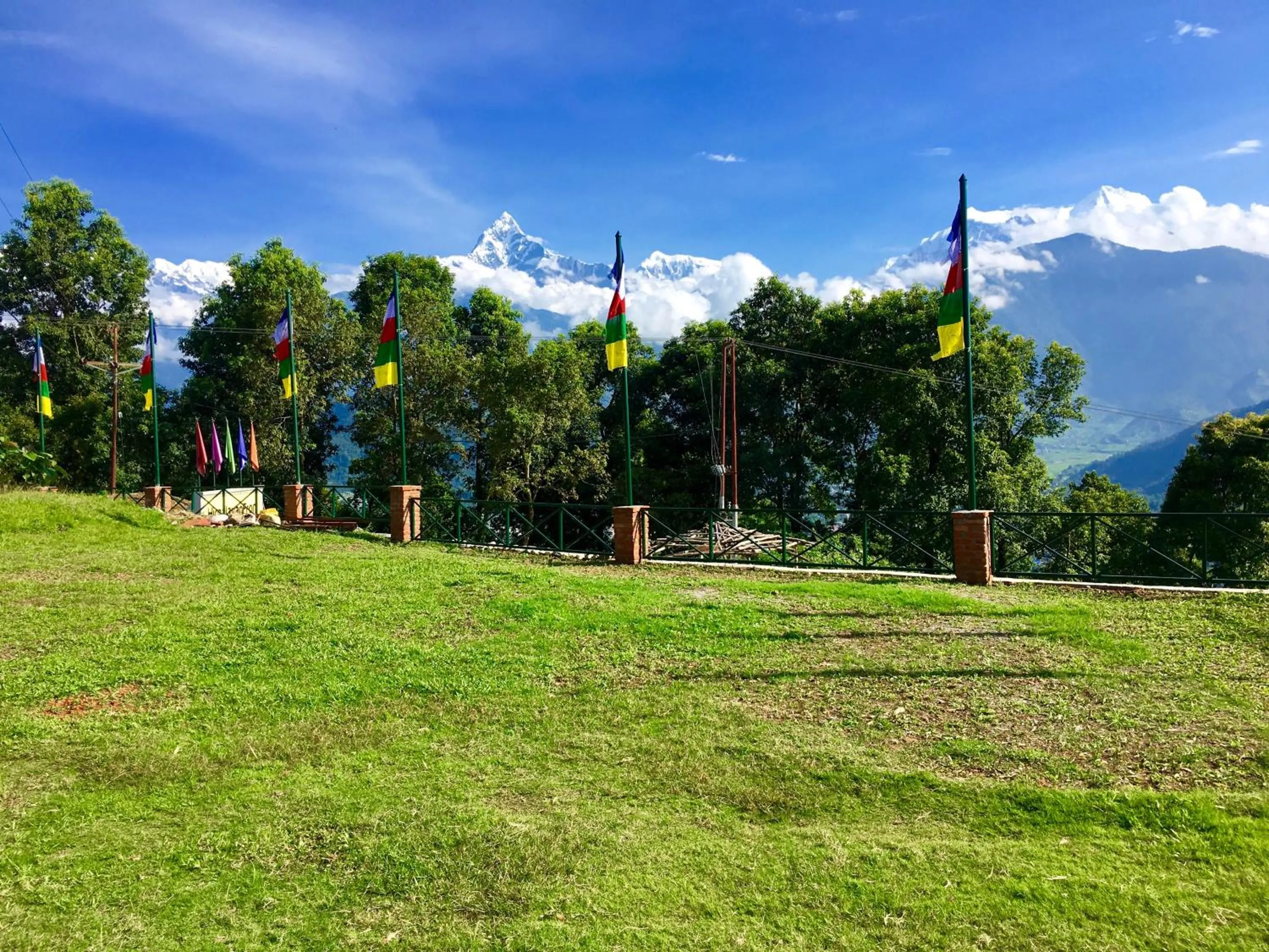 Garden in Himalayan Front Hotel by KGH Group