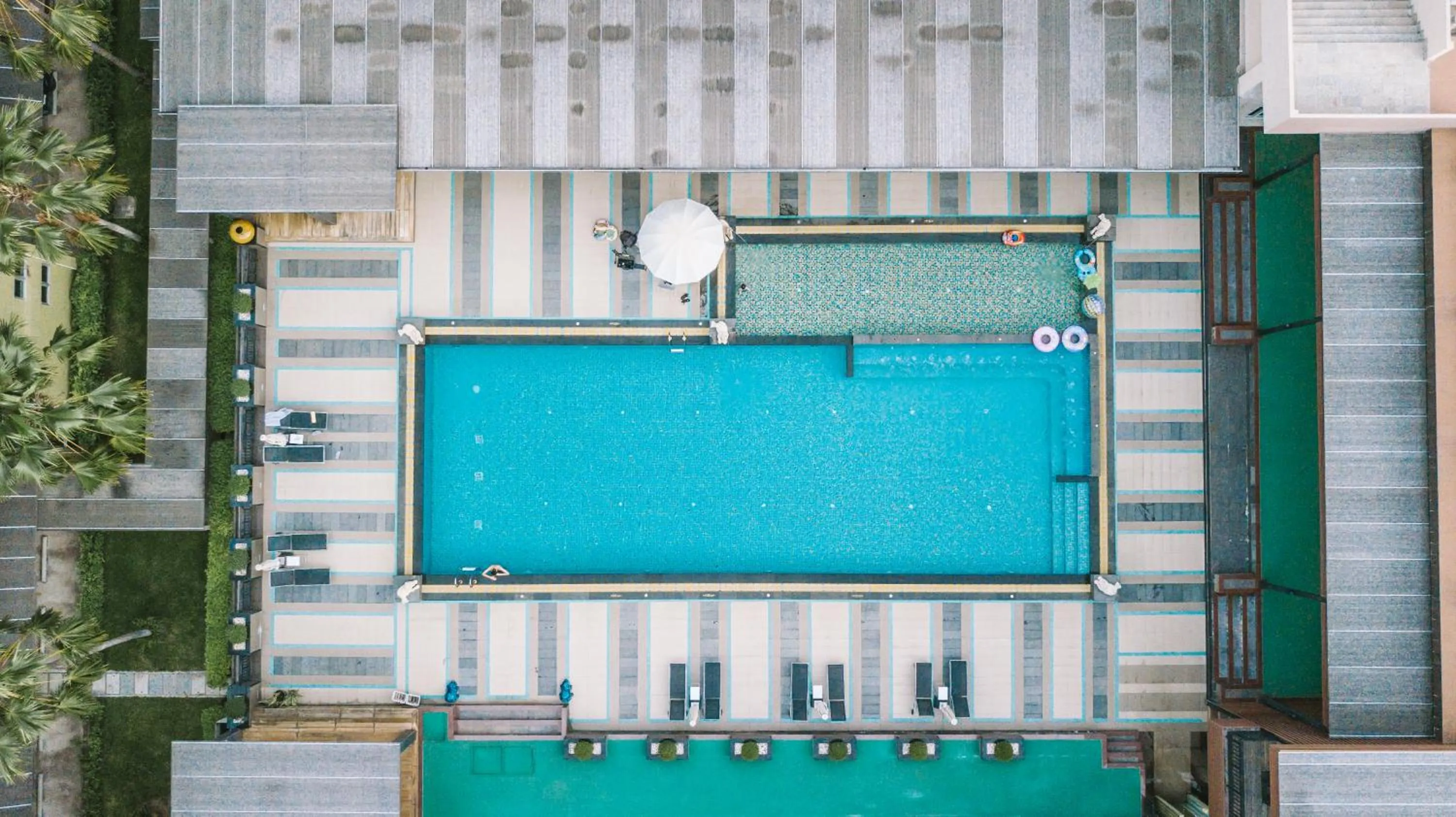 Pool view in Jasmine Resort Sriracha