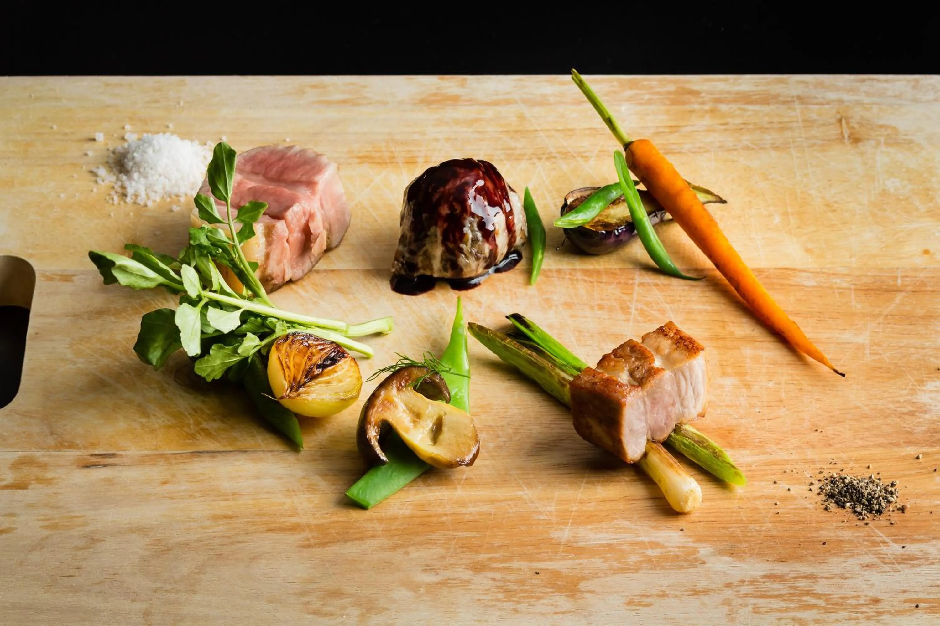 Food close-up in NIPPONIA Sasayama Castle Town Hotel