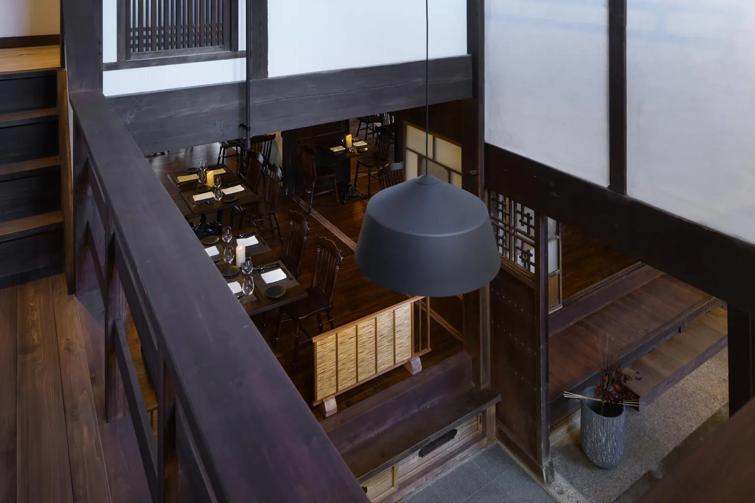 Lobby or reception in NIPPONIA Sasayama Castle Town Hotel
