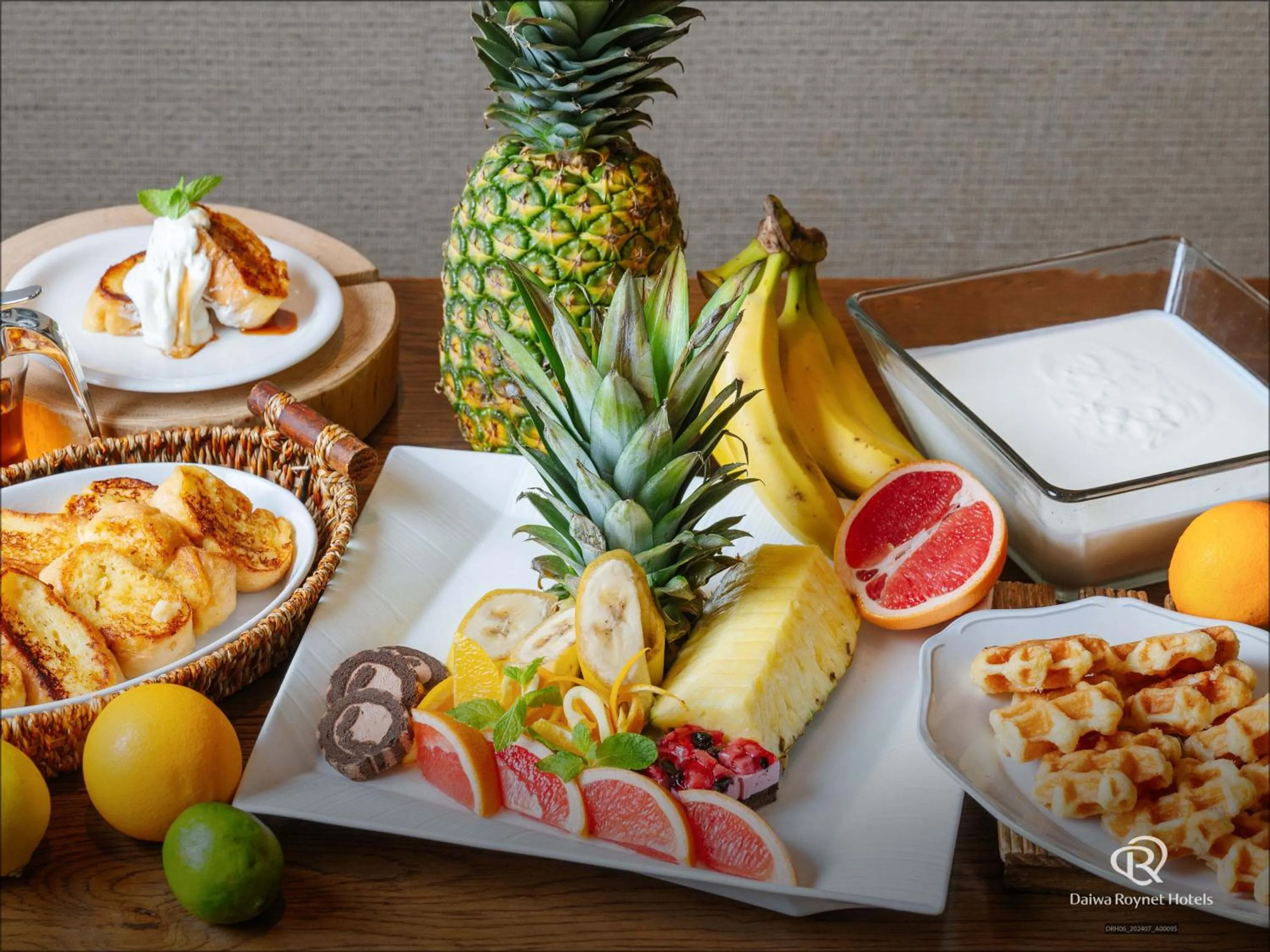 Breakfast in Daiwa Roynet Hotel Matsuyama