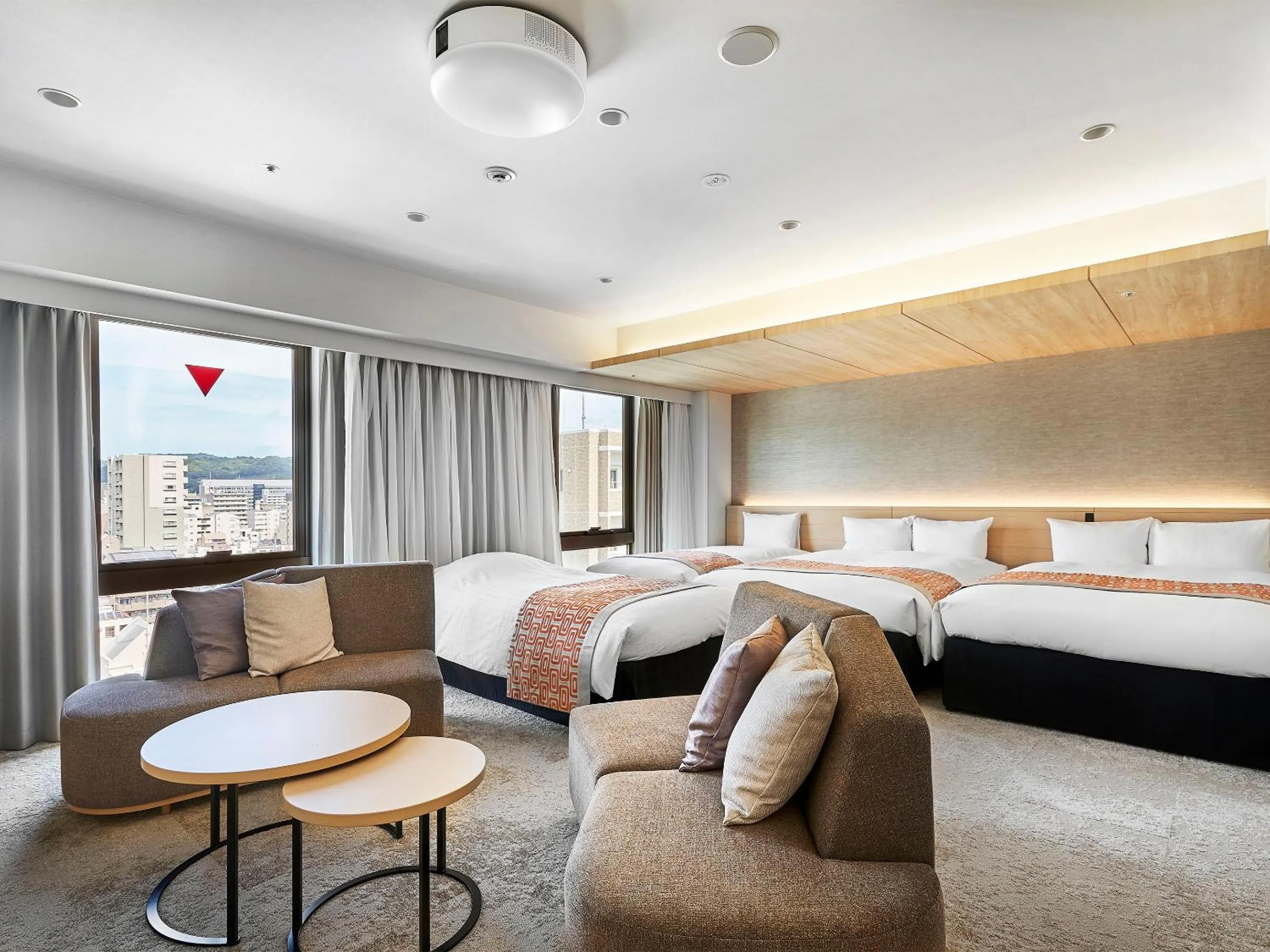 Bed in Daiwa Roynet Hotel Matsuyama