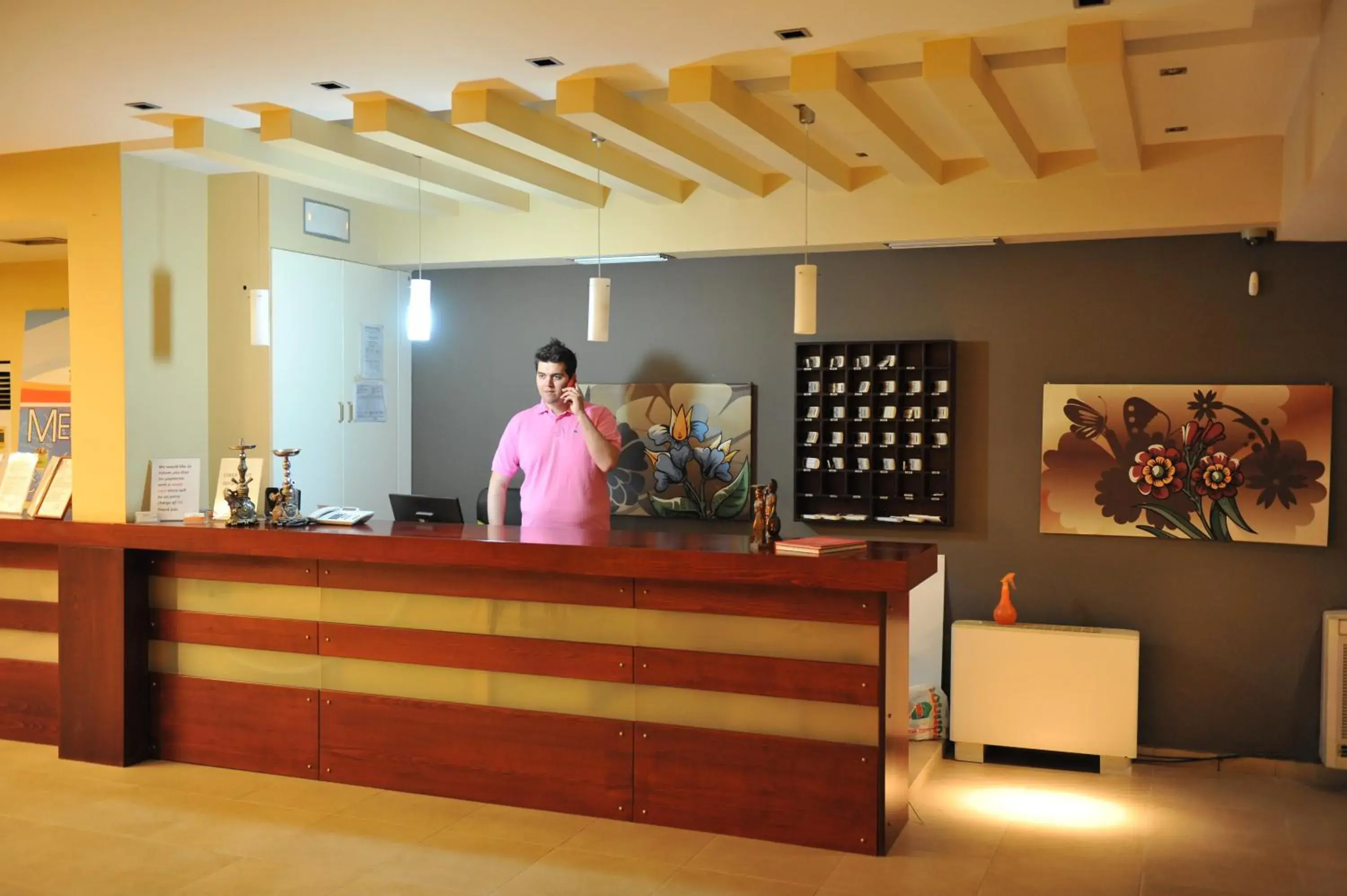 Lobby or reception in Heleni Beach Hotel Lobby or reception in Heleni Beach Hotel