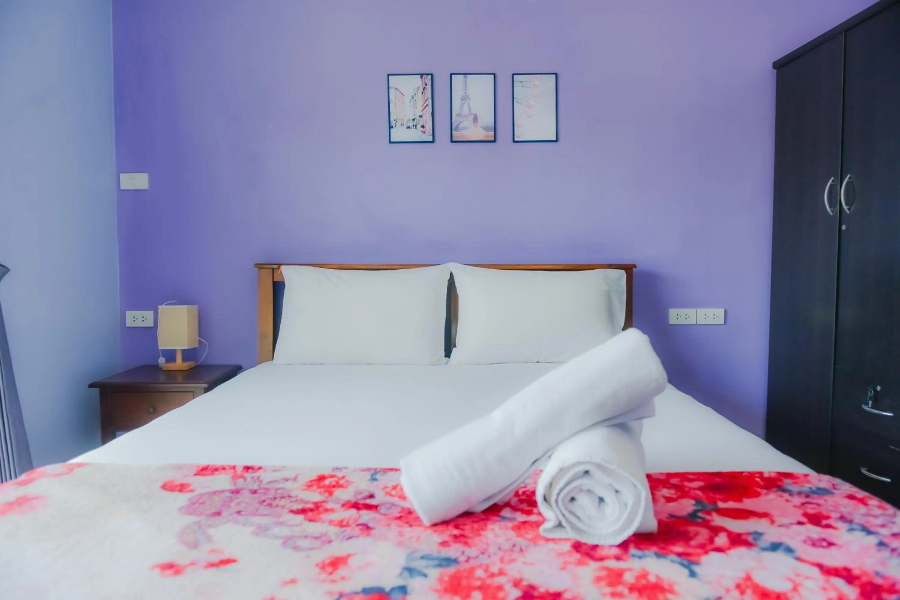 Bed in Patumnak Beach Guesthouse