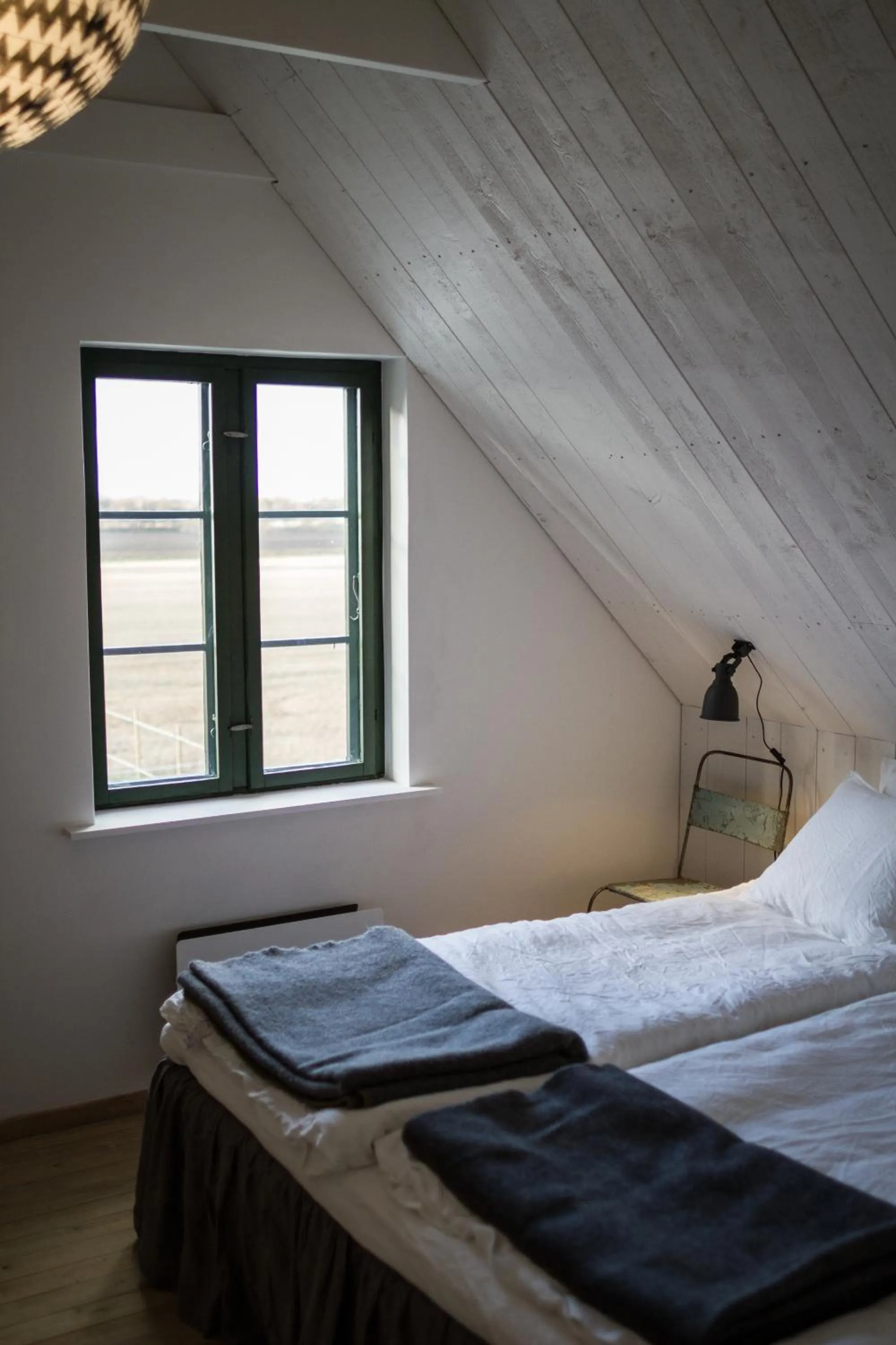 Bed in Fröken Hjorts Bed and Breakfast