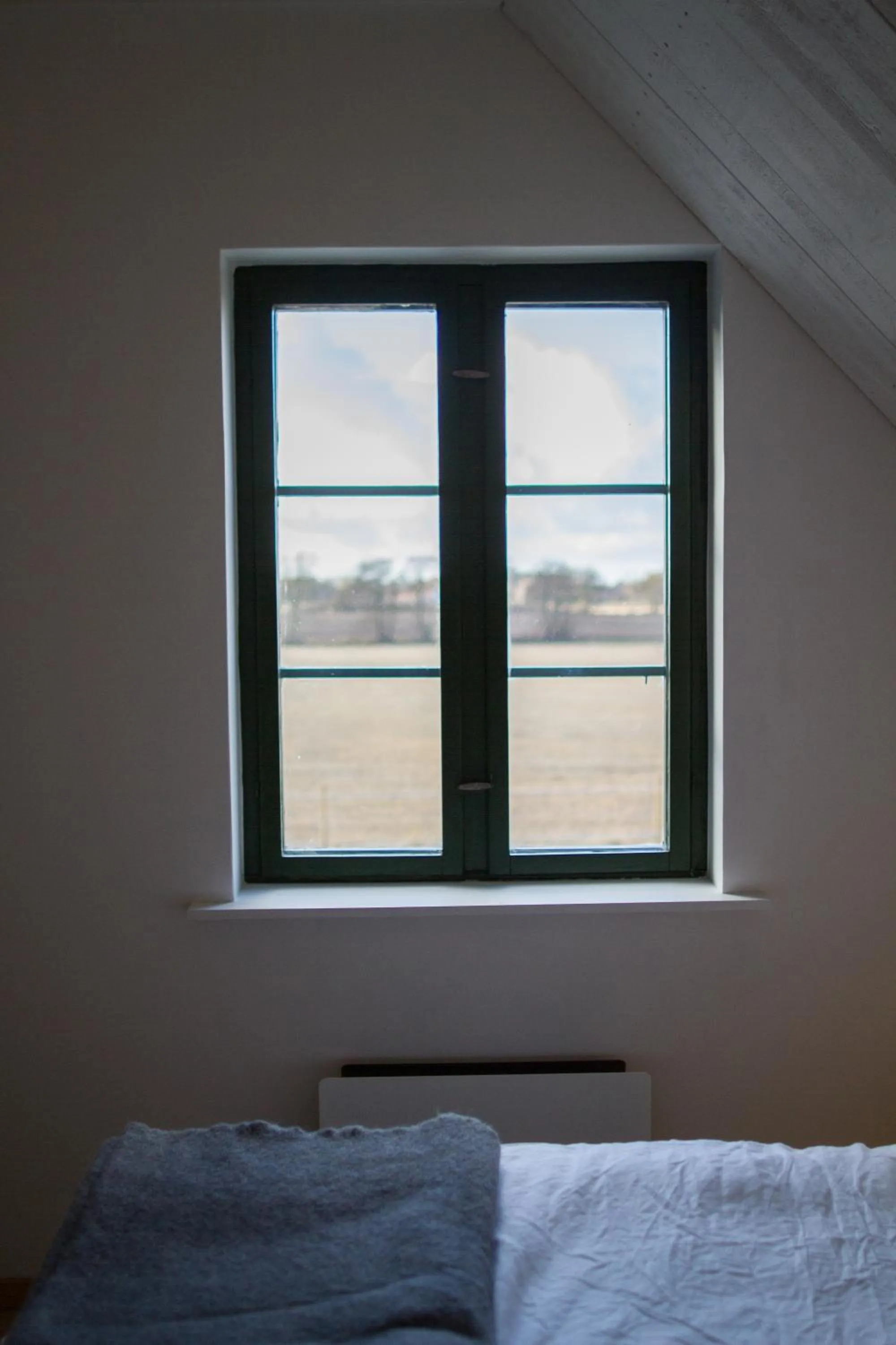 View (from property/room), Bed in Fröken Hjorts Bed and Breakfast