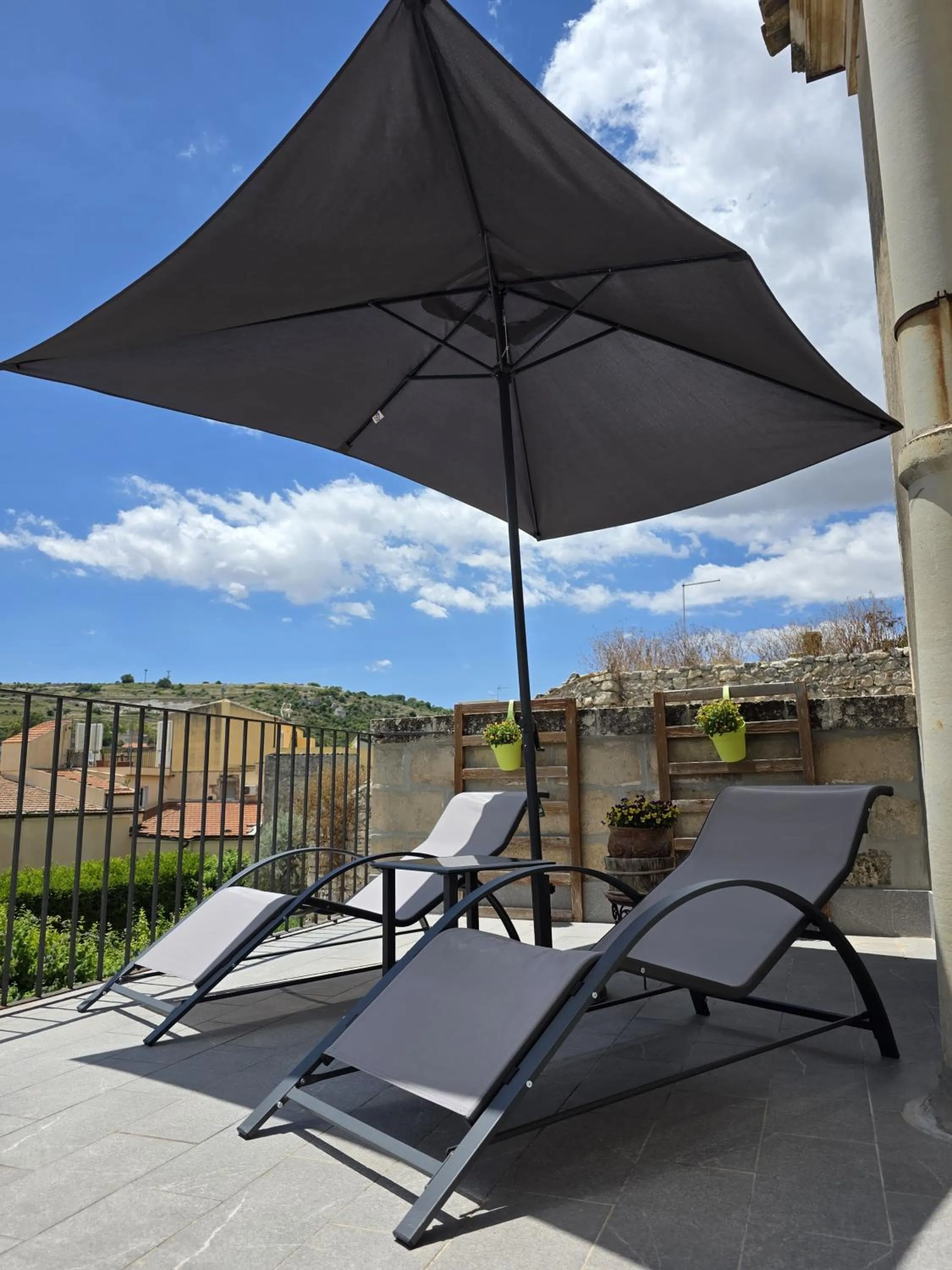 Balcony/Terrace in Residenza Donnafugata B&B