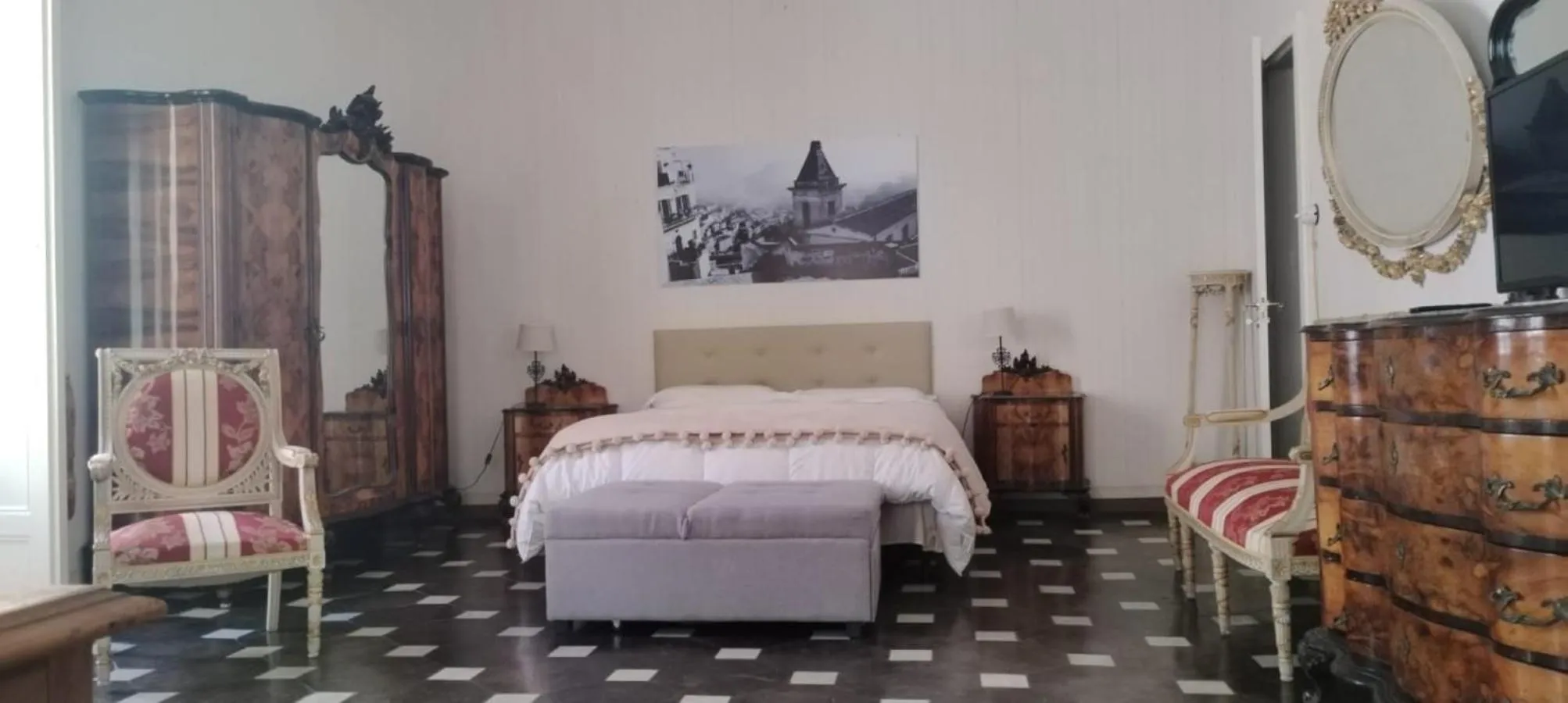 Bedroom, Bed in Residenza Donnafugata B&B