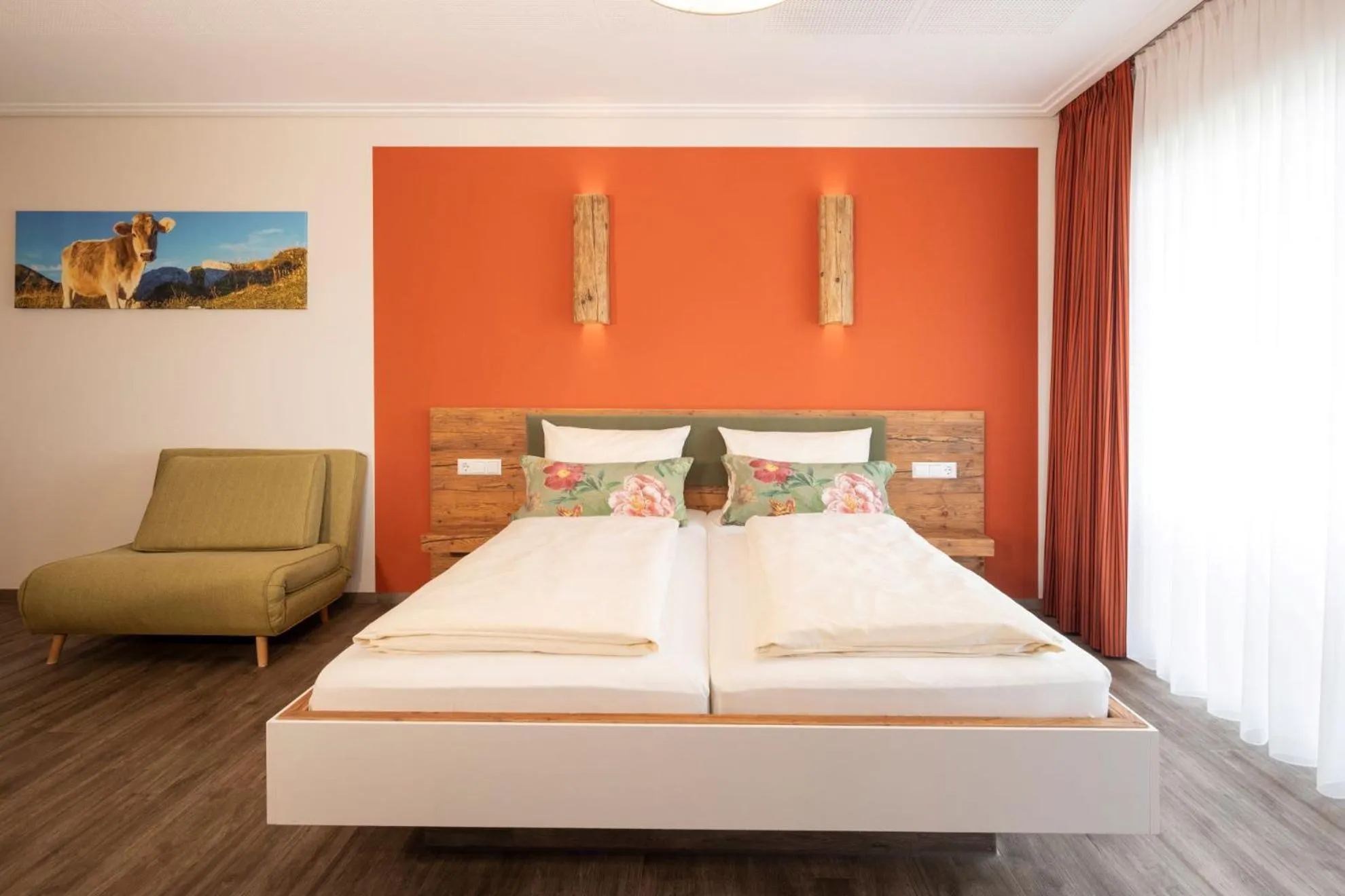 Bedroom, Bed in Gasthaus Amboss