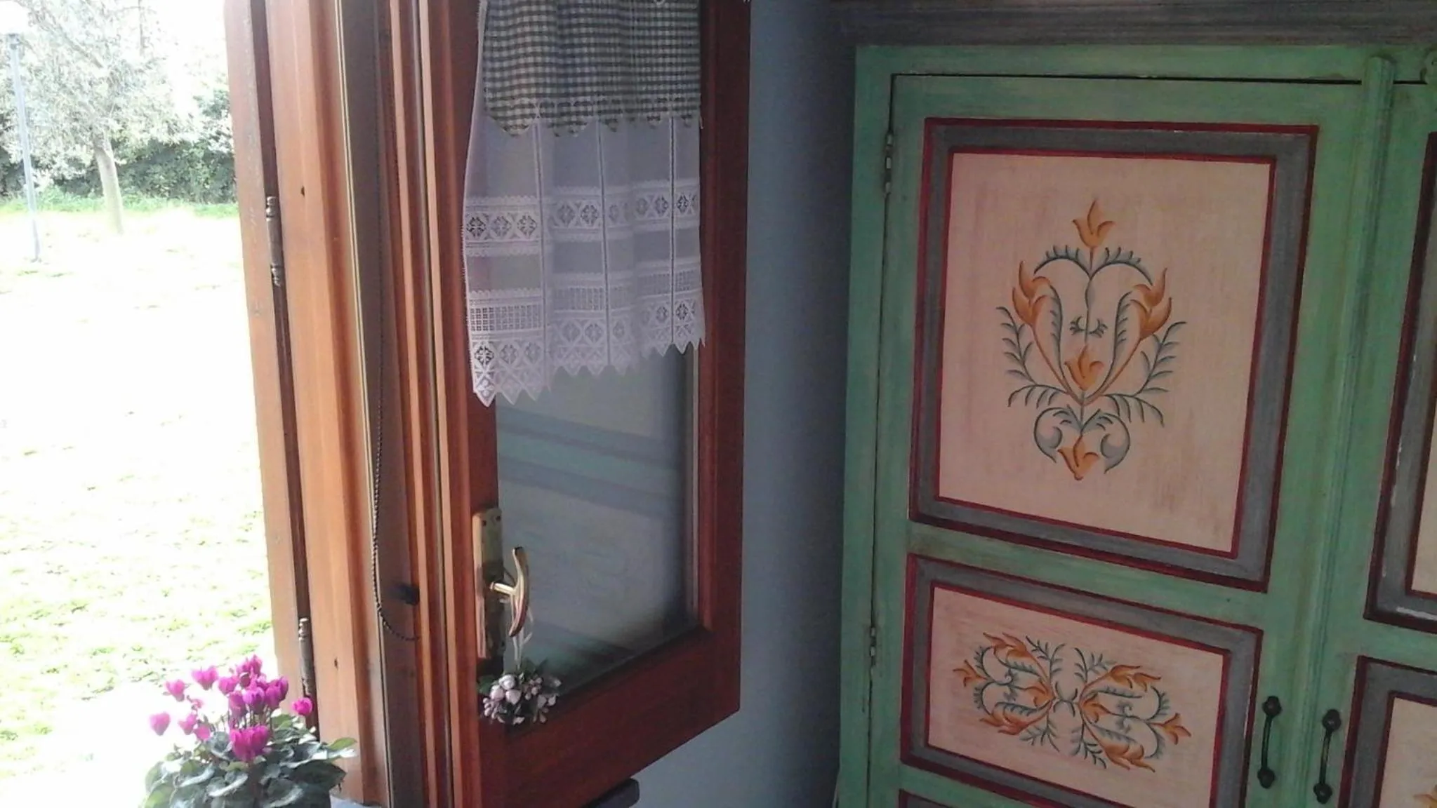 Decorative detail in 'O Chalet
