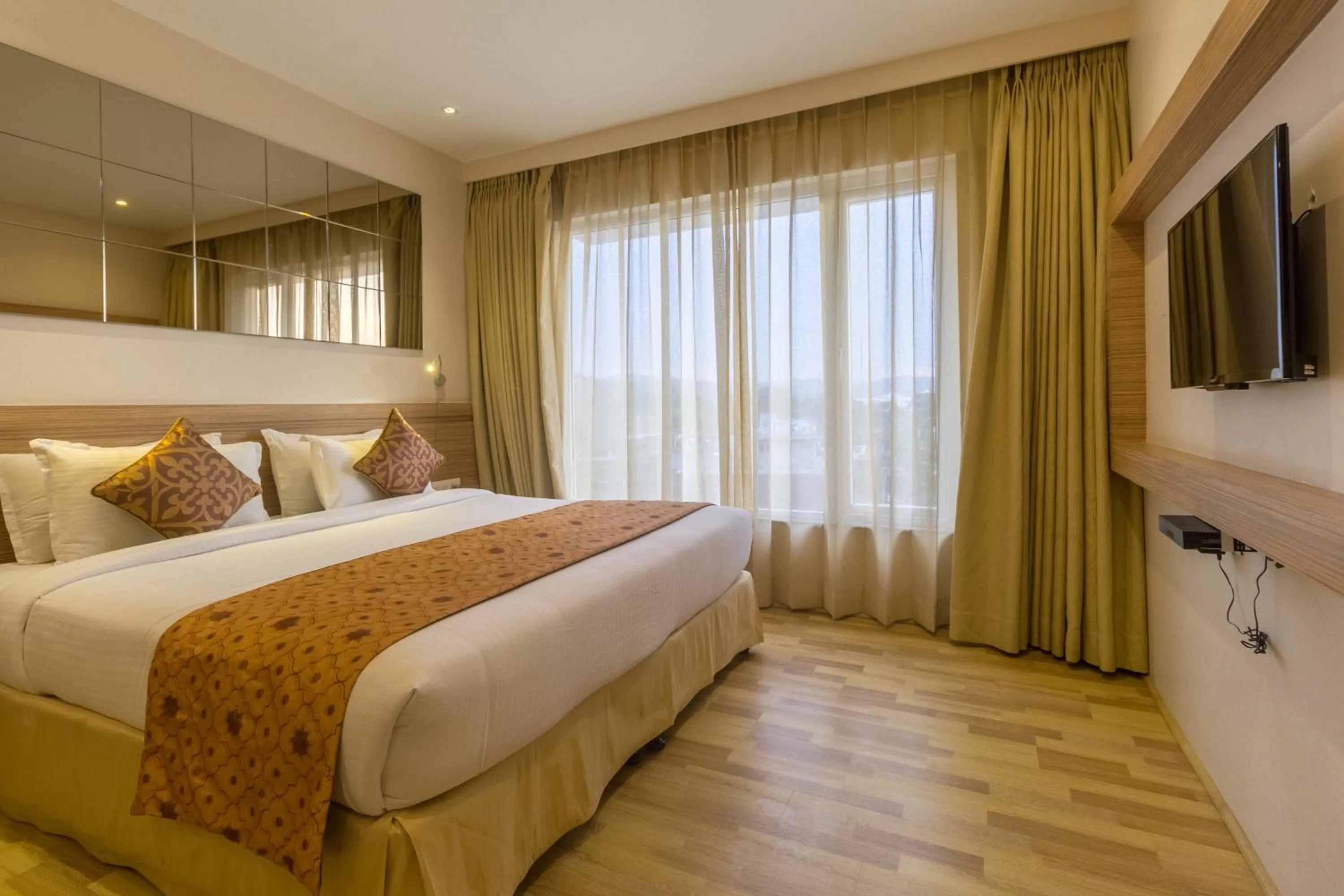 Bedroom, Bed in Hotel Palacio