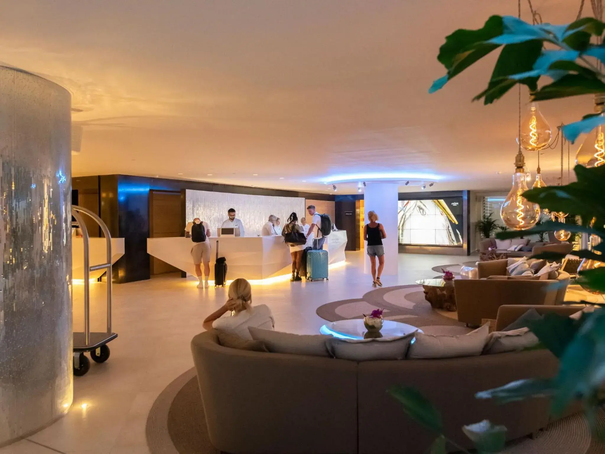 Lobby or reception in Amàre Beach Hotel Ibiza - Adults Recommended Lobby or reception in Amàre Beach Hotel Ibiza - Adults Recommended
