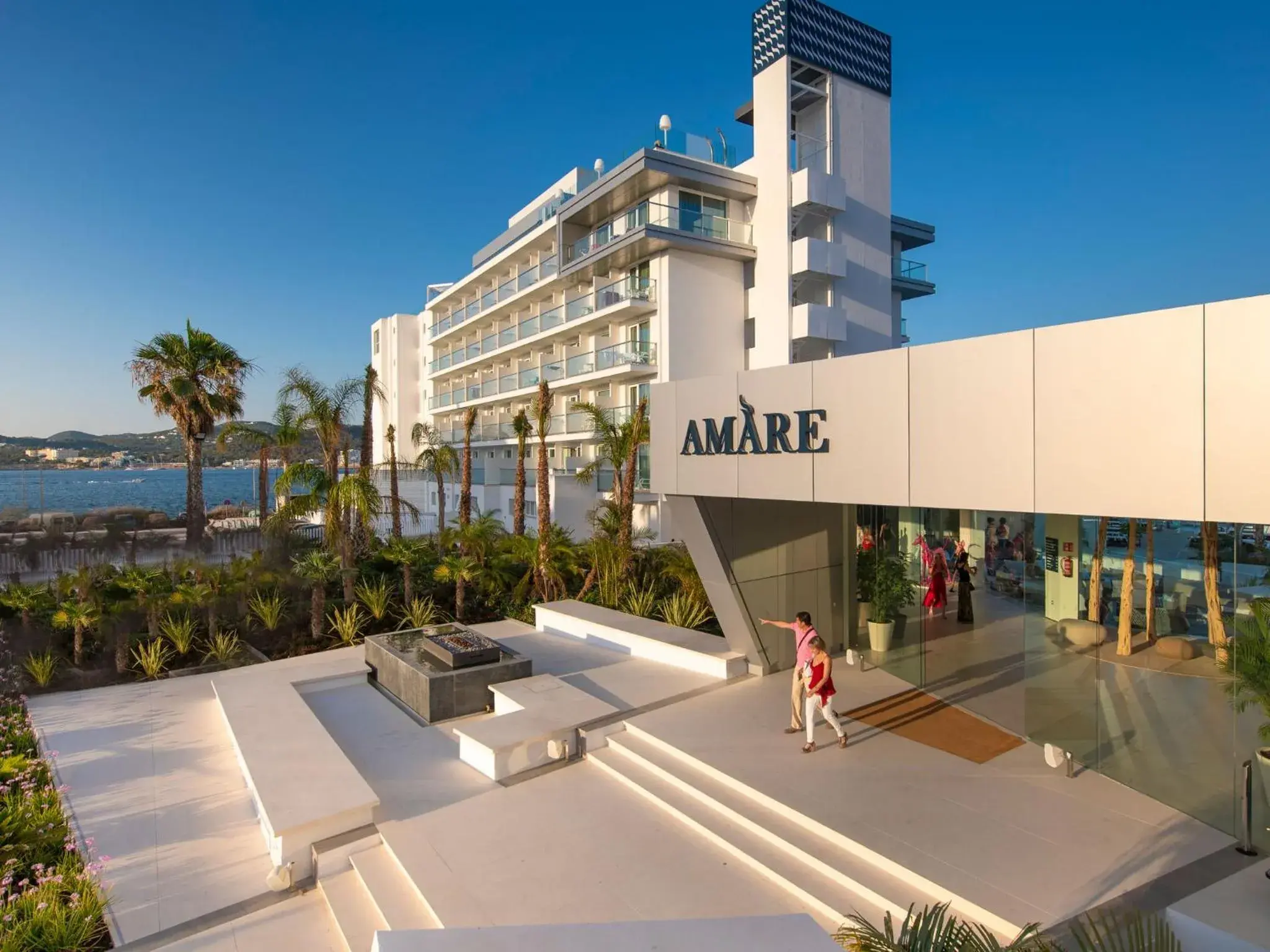 Facade/entrance in Amàre Beach Hotel Ibiza - Adults Recommended Facade/entrance in Amàre Beach Hotel Ibiza - Adults Recommended