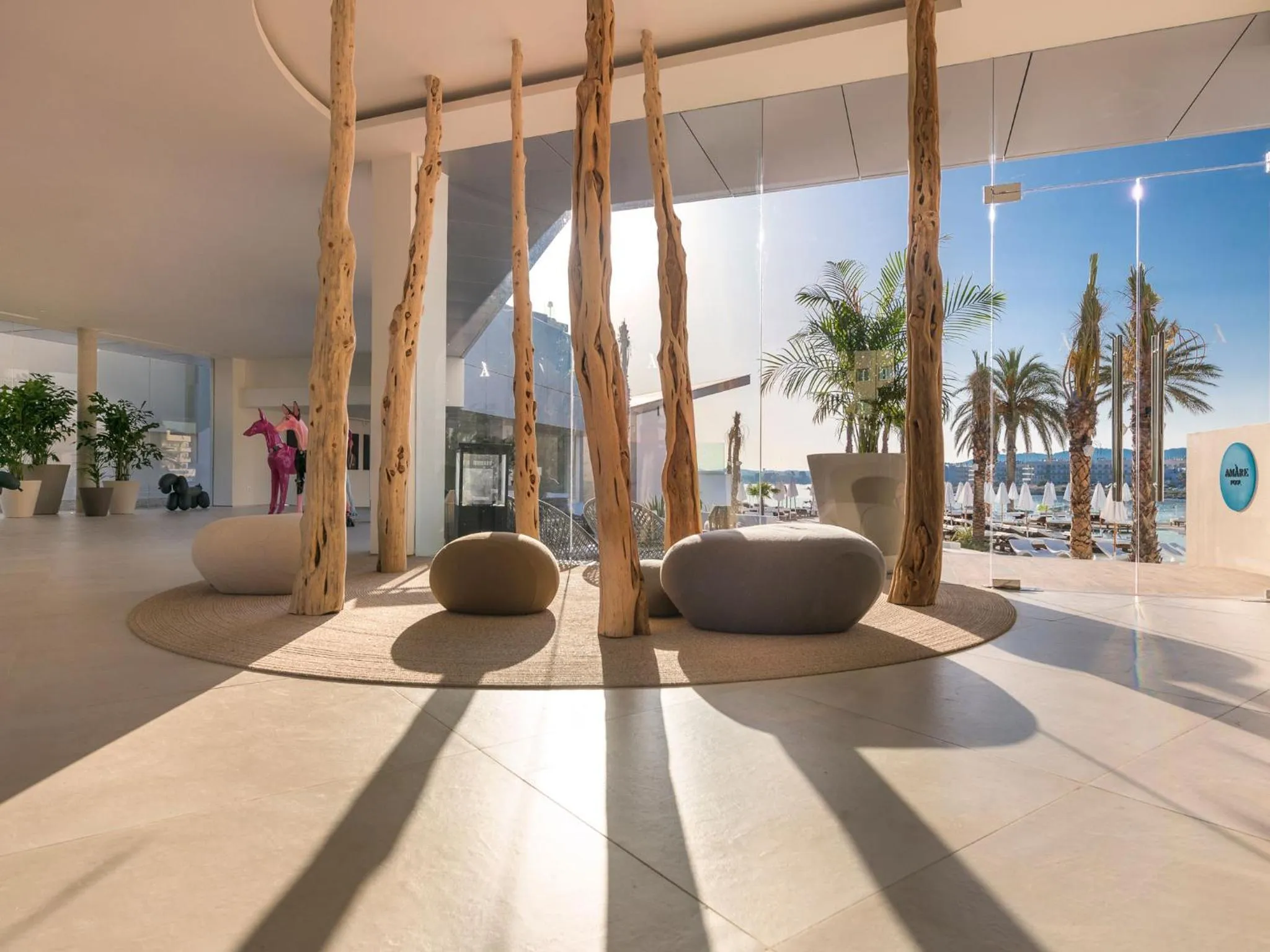 Lobby or reception in Amàre Beach Hotel Ibiza - Adults Recommended