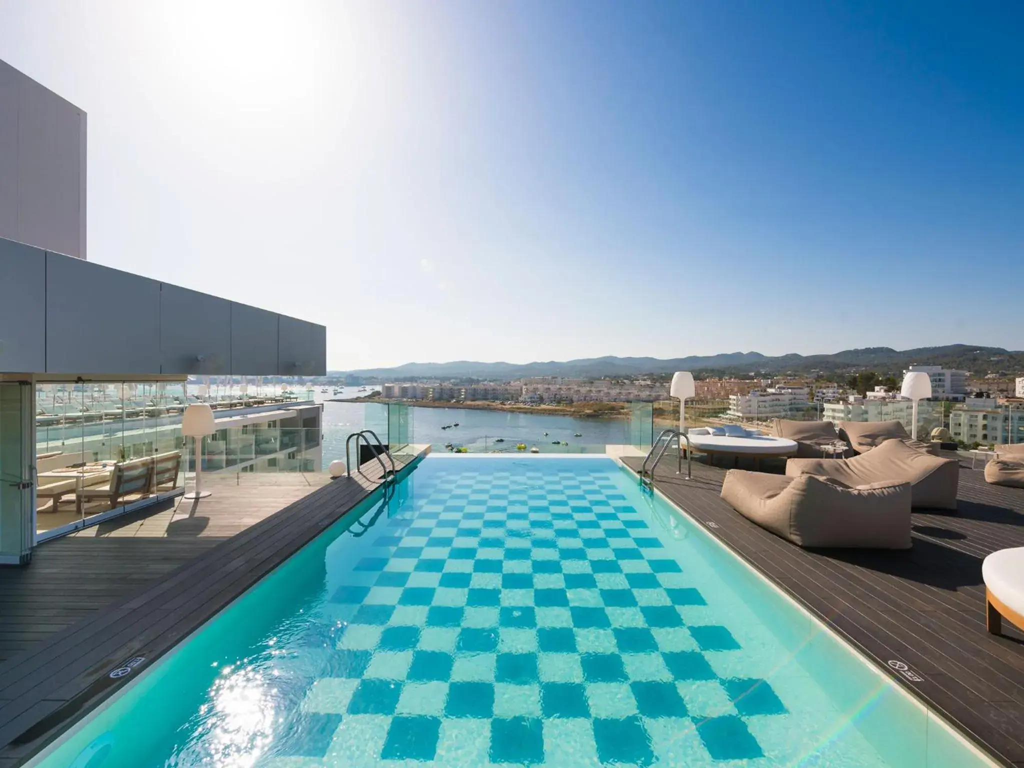 Swimming pool in Amàre Beach Hotel Ibiza - Adults Recommended Swimming pool in Amàre Beach Hotel Ibiza - Adults Recommended