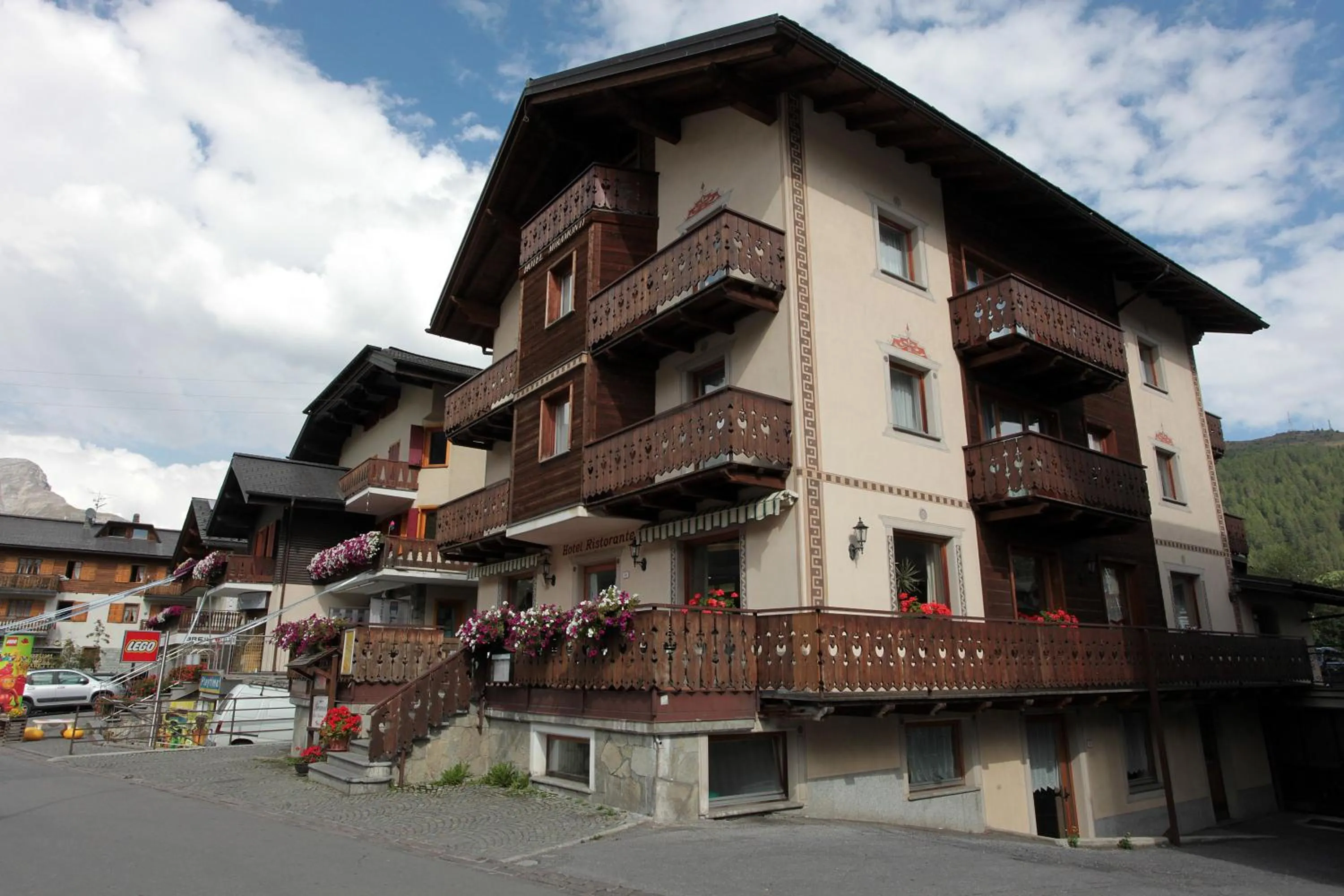 Property building in Hotel Miramonti