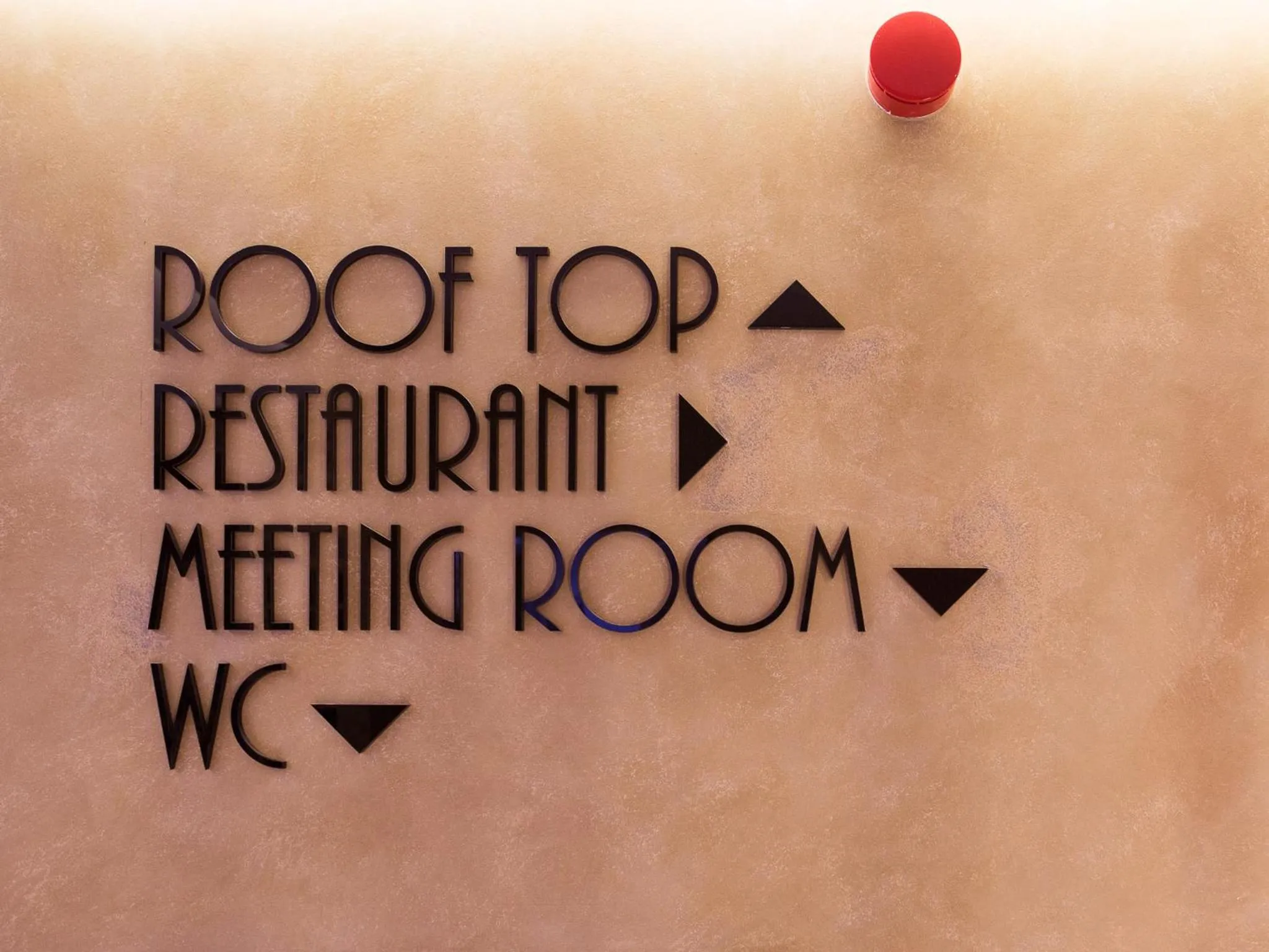 Decorative detail in Maroon Hotel Pera