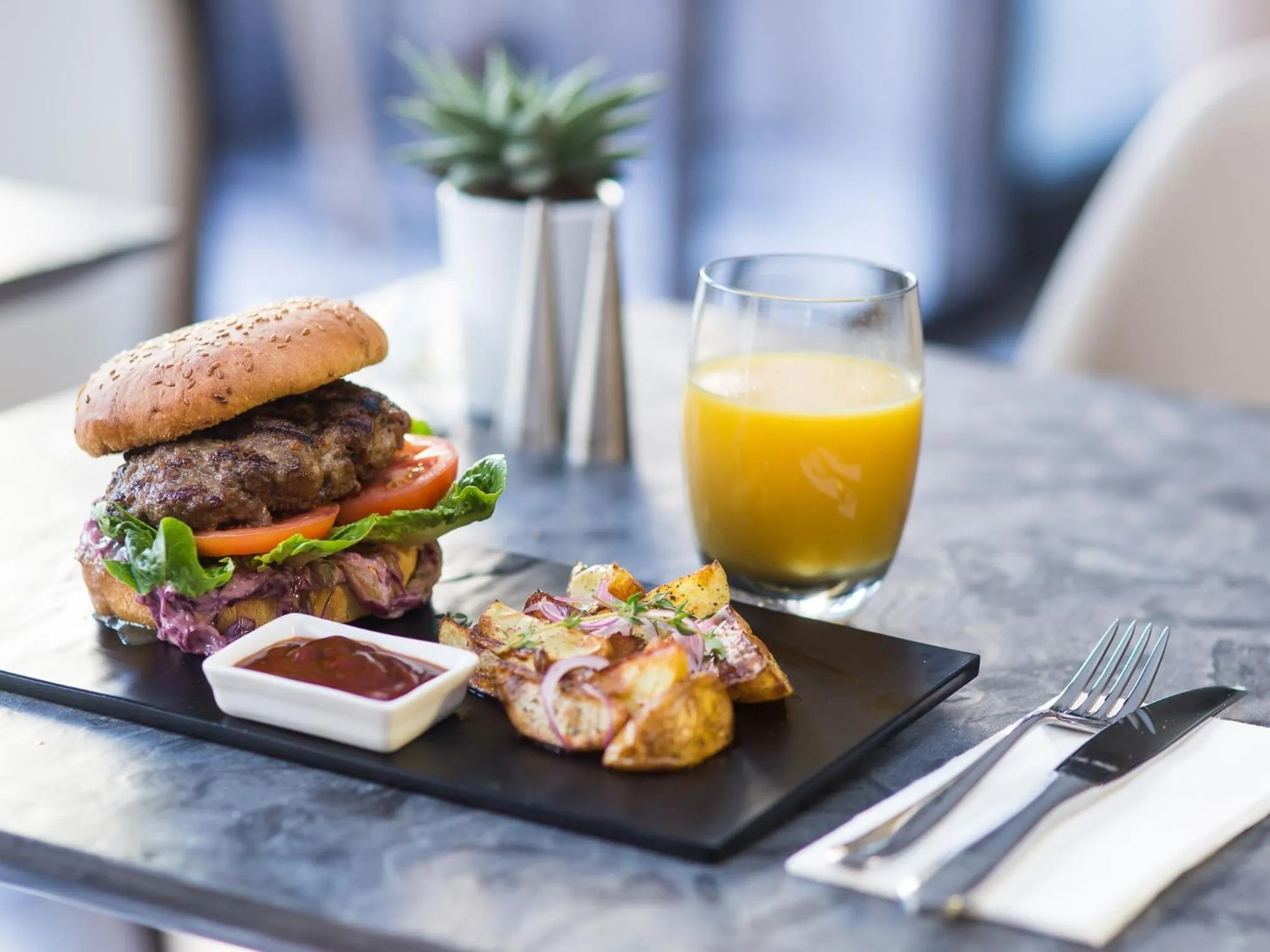 Food close-up in Maroon Hotel Pera