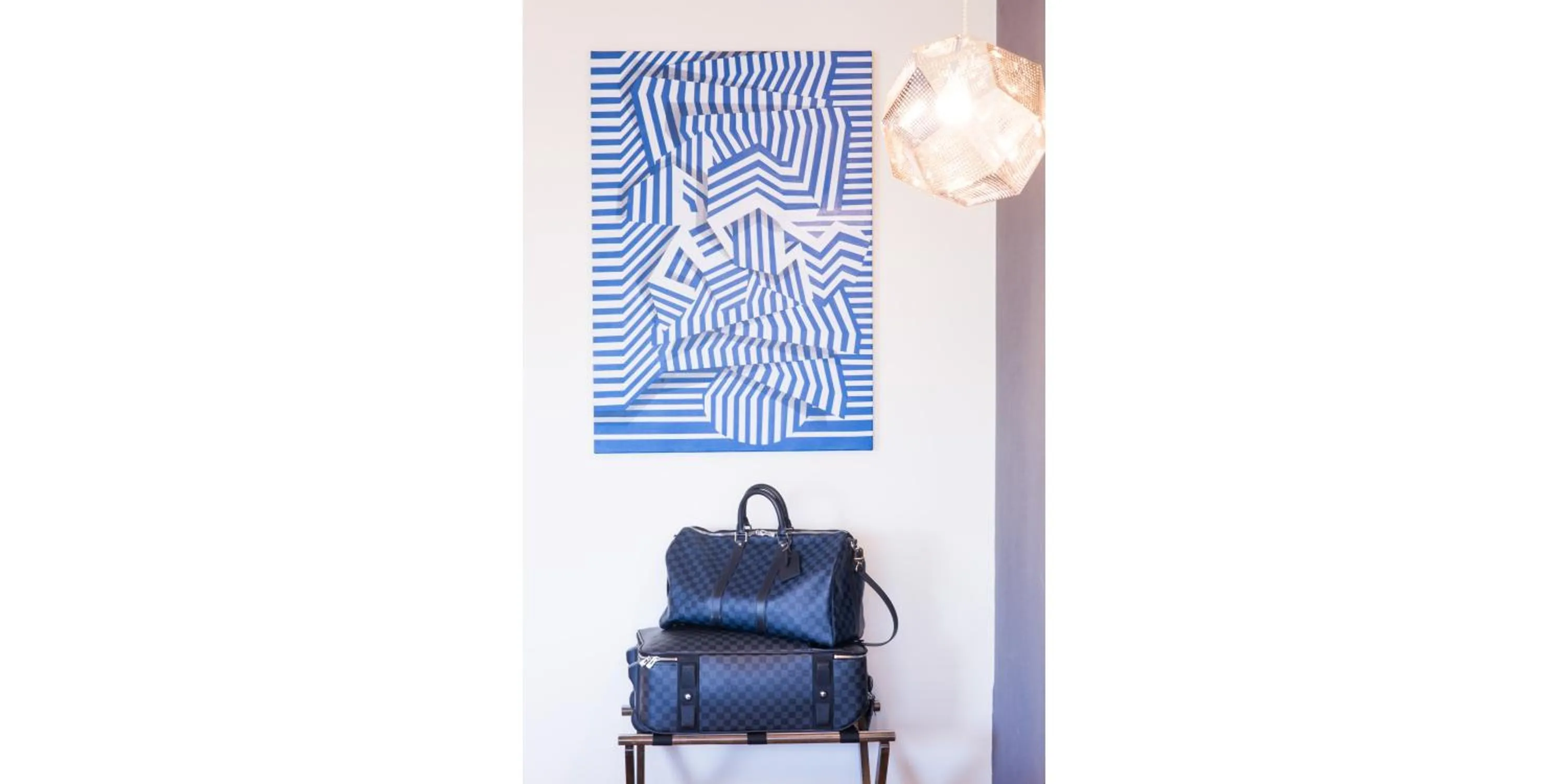 Decorative detail in Maroon Hotel Pera