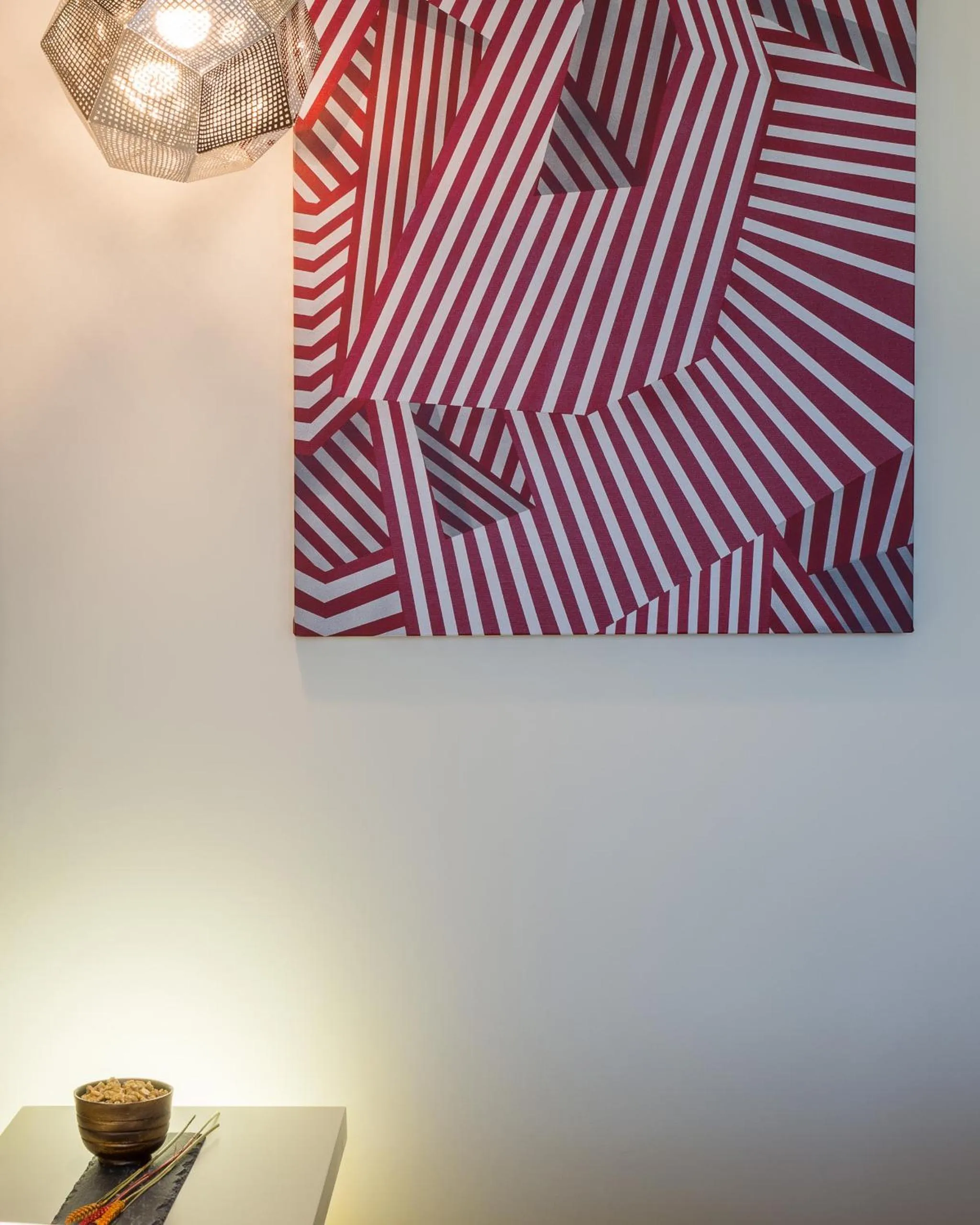 Decorative detail in Maroon Hotel Pera