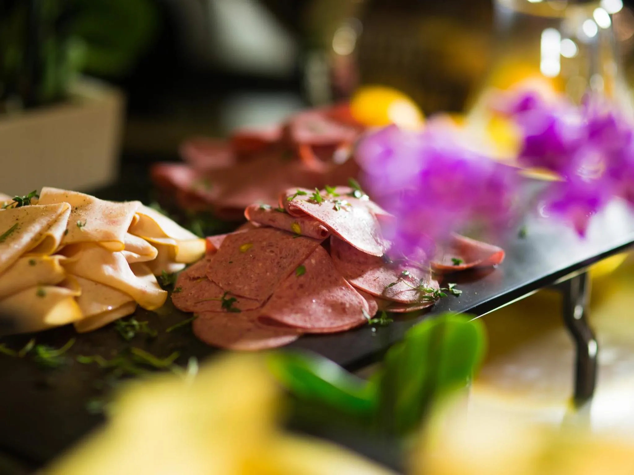 Buffet breakfast in Maroon Hotel Pera