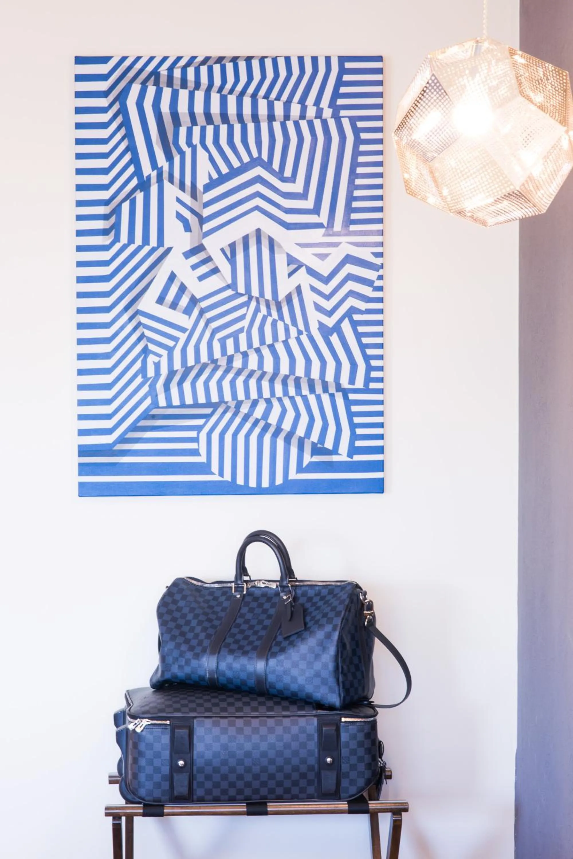 Decorative detail in Maroon Hotel Pera