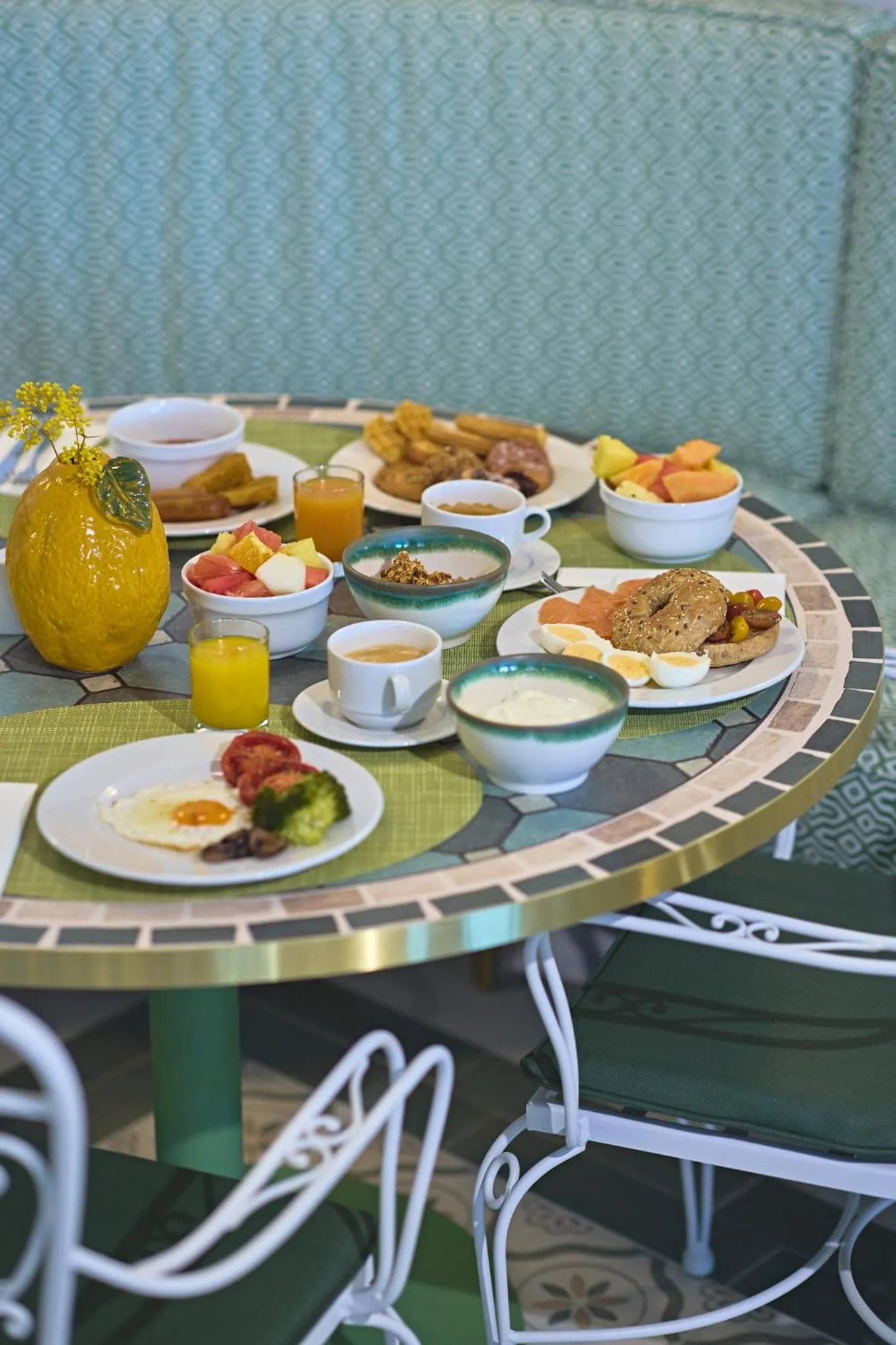 Breakfast in Palladium Hotel Don Carlos