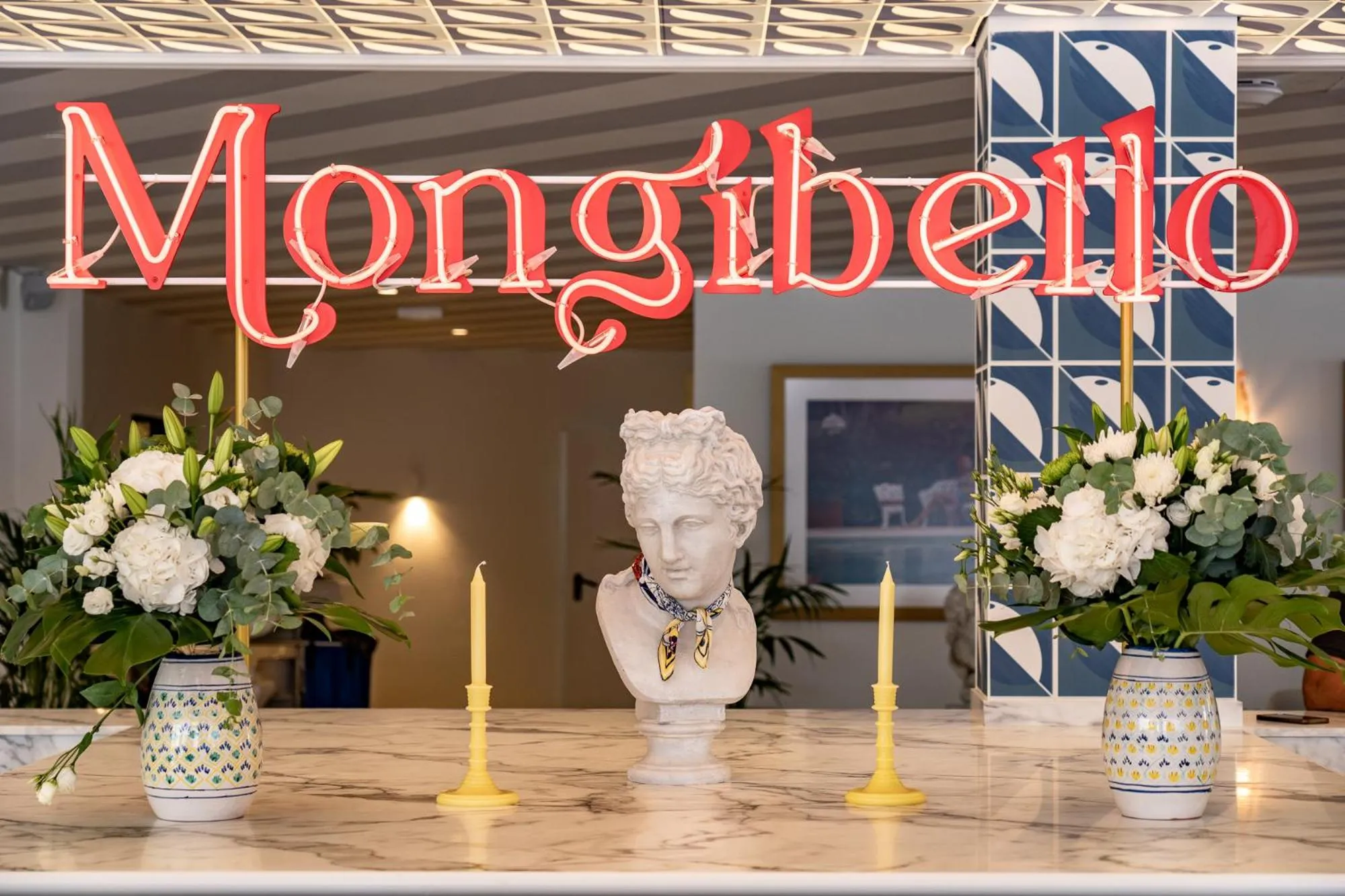 Lobby or reception in Palladium Hotel Don Carlos