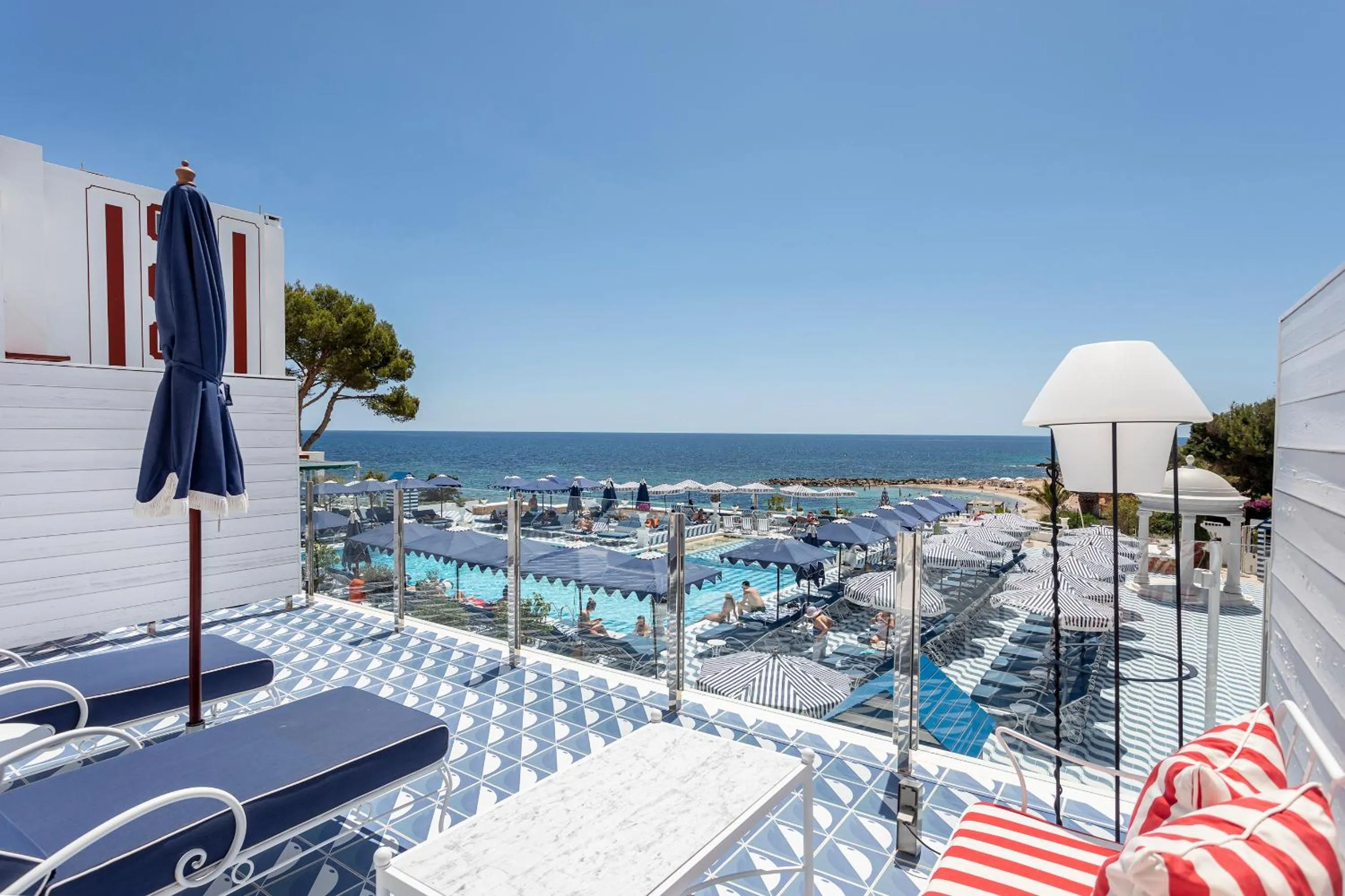 Balcony/Terrace, Pool View in Palladium Hotel Don Carlos