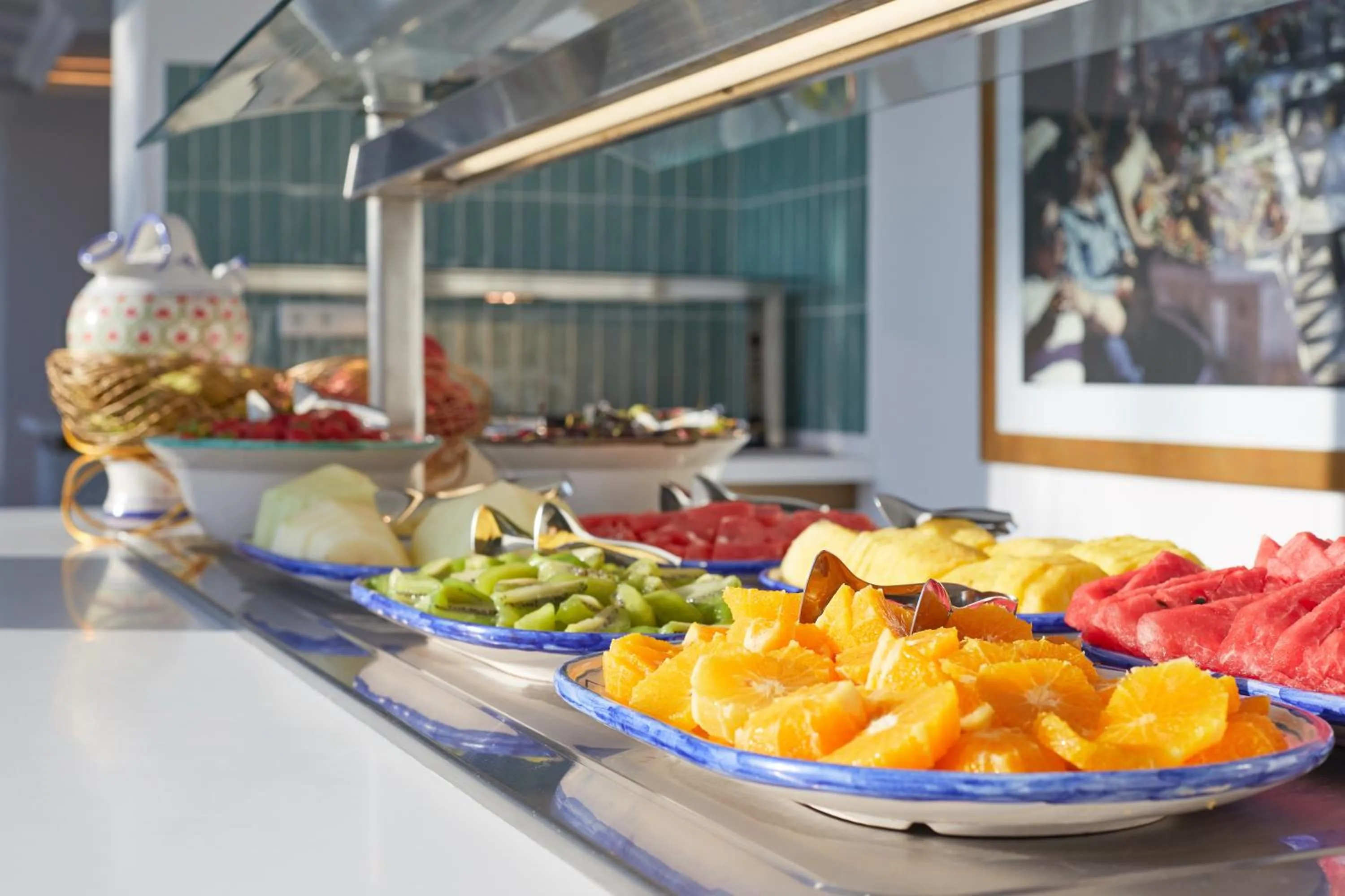 Buffet breakfast, Food in Palladium Hotel Don Carlos