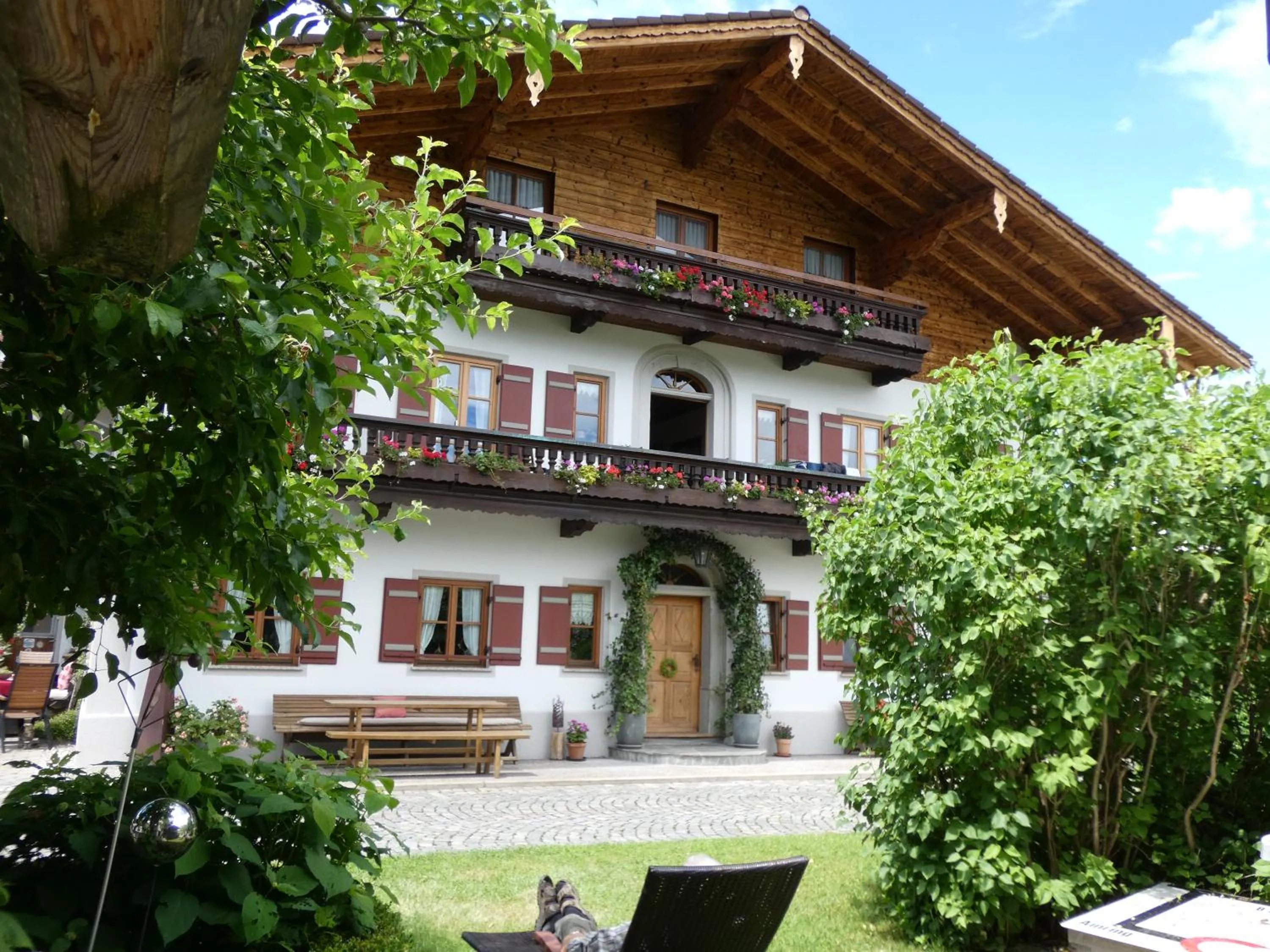 Balcony/Terrace in Apartments Donebauer