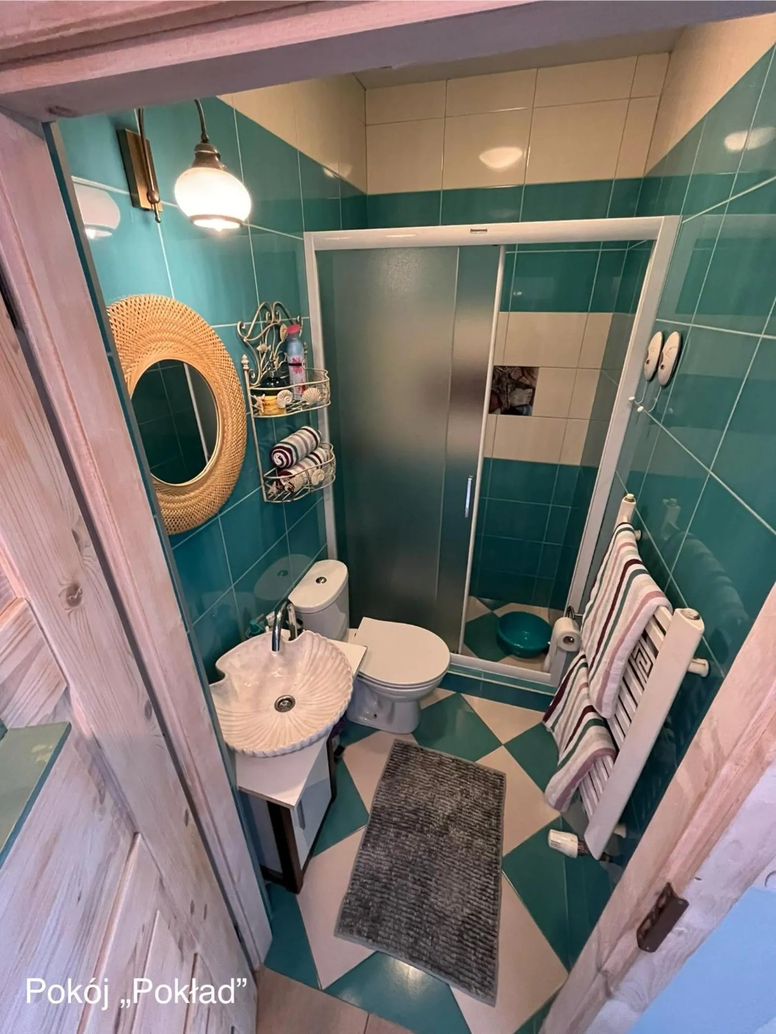 Shower in Willa Klara