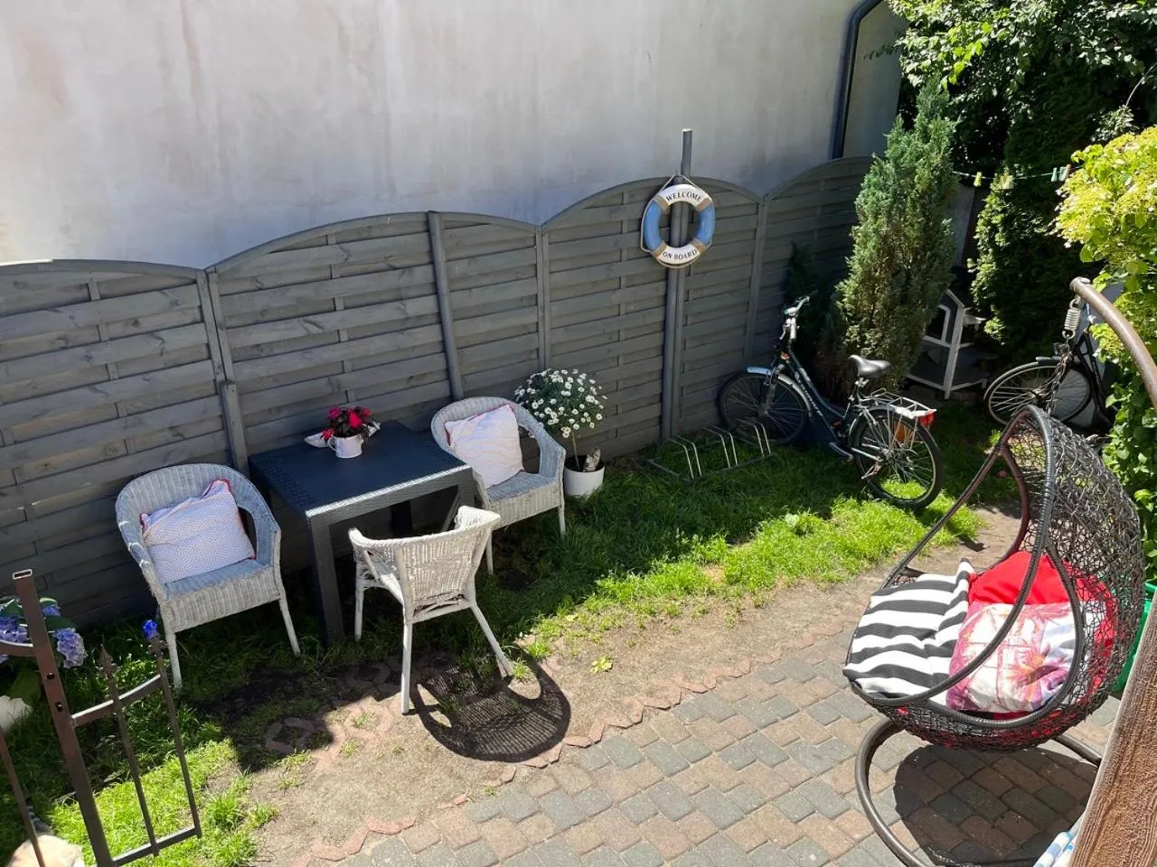 Patio in Willa Klara