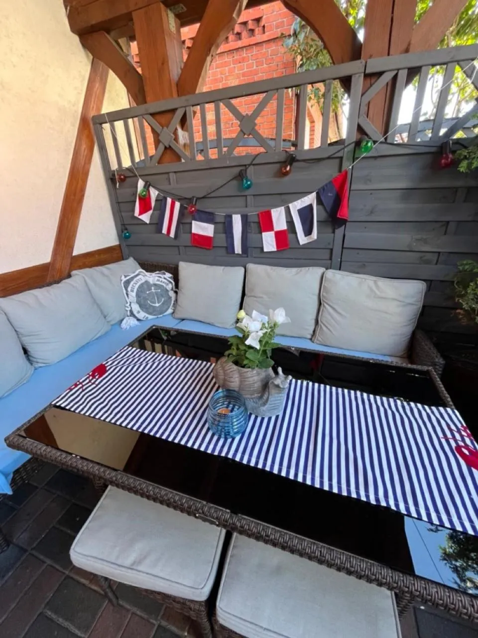 Patio in Willa Klara