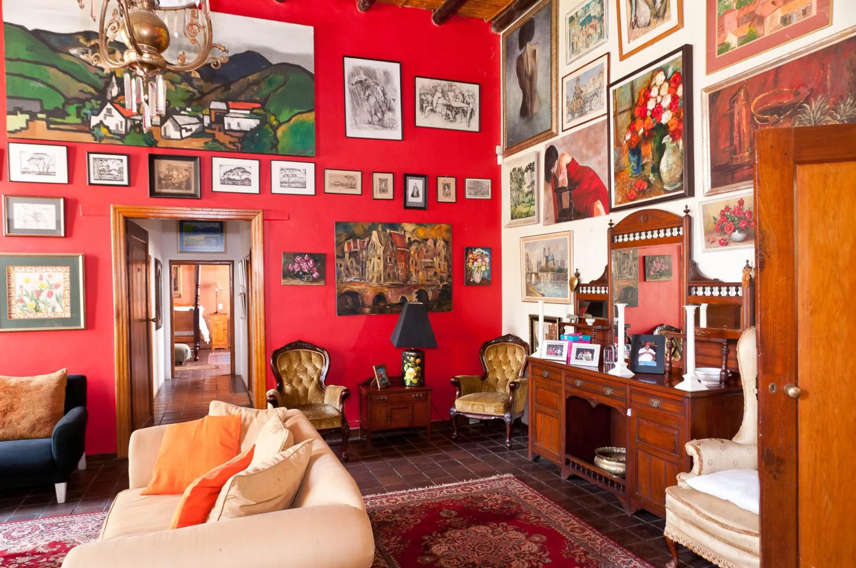 Library in Wittedrift Manor House