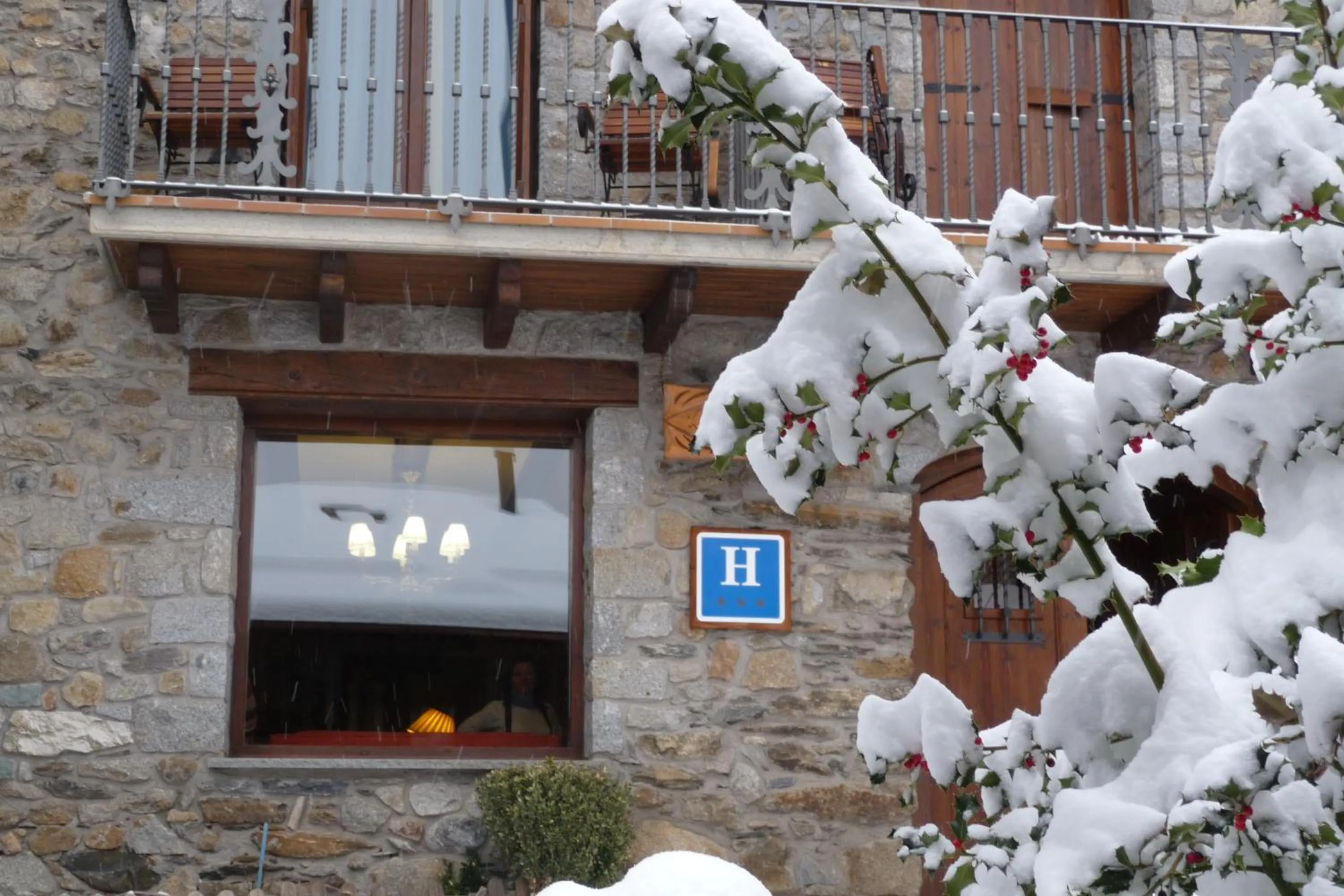 Property building in Hotel Casa Cornel