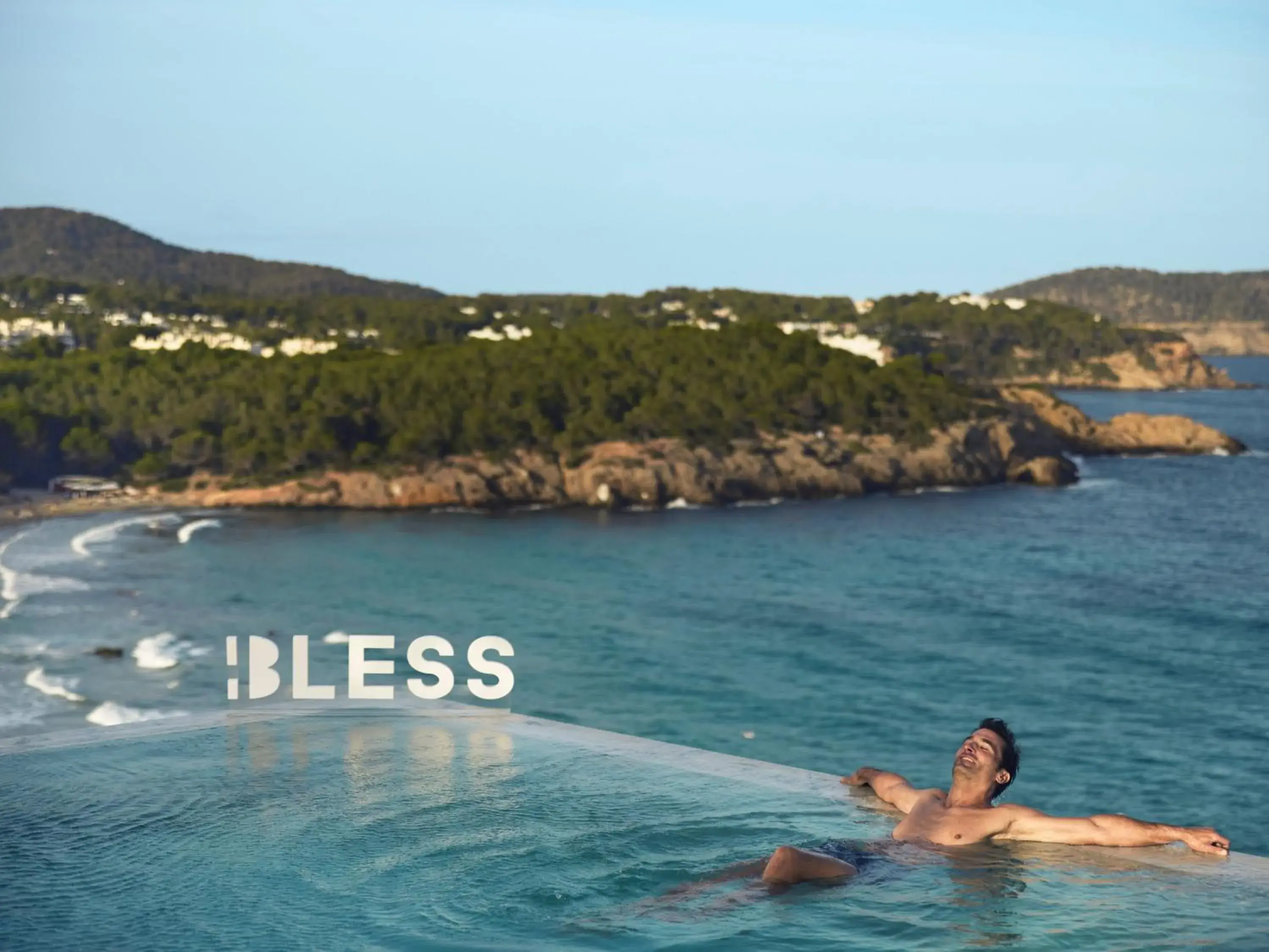 Sea view in BLESS Hotel Ibiza - The Leading Hotels of The World Sea view in BLESS Hotel Ibiza - The Leading Hotels of The World