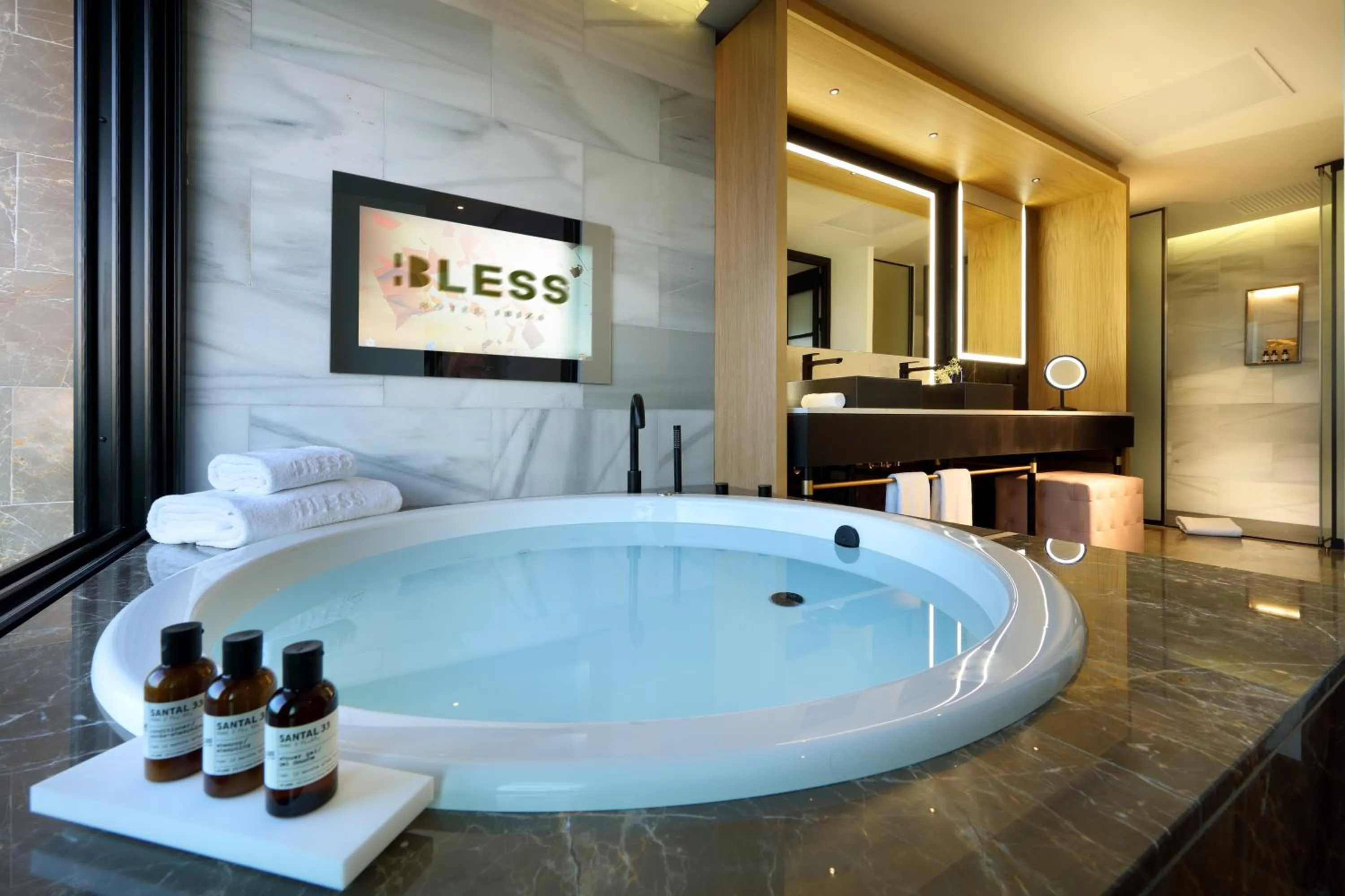 Bath in BLESS Hotel Ibiza - The Leading Hotels of The World