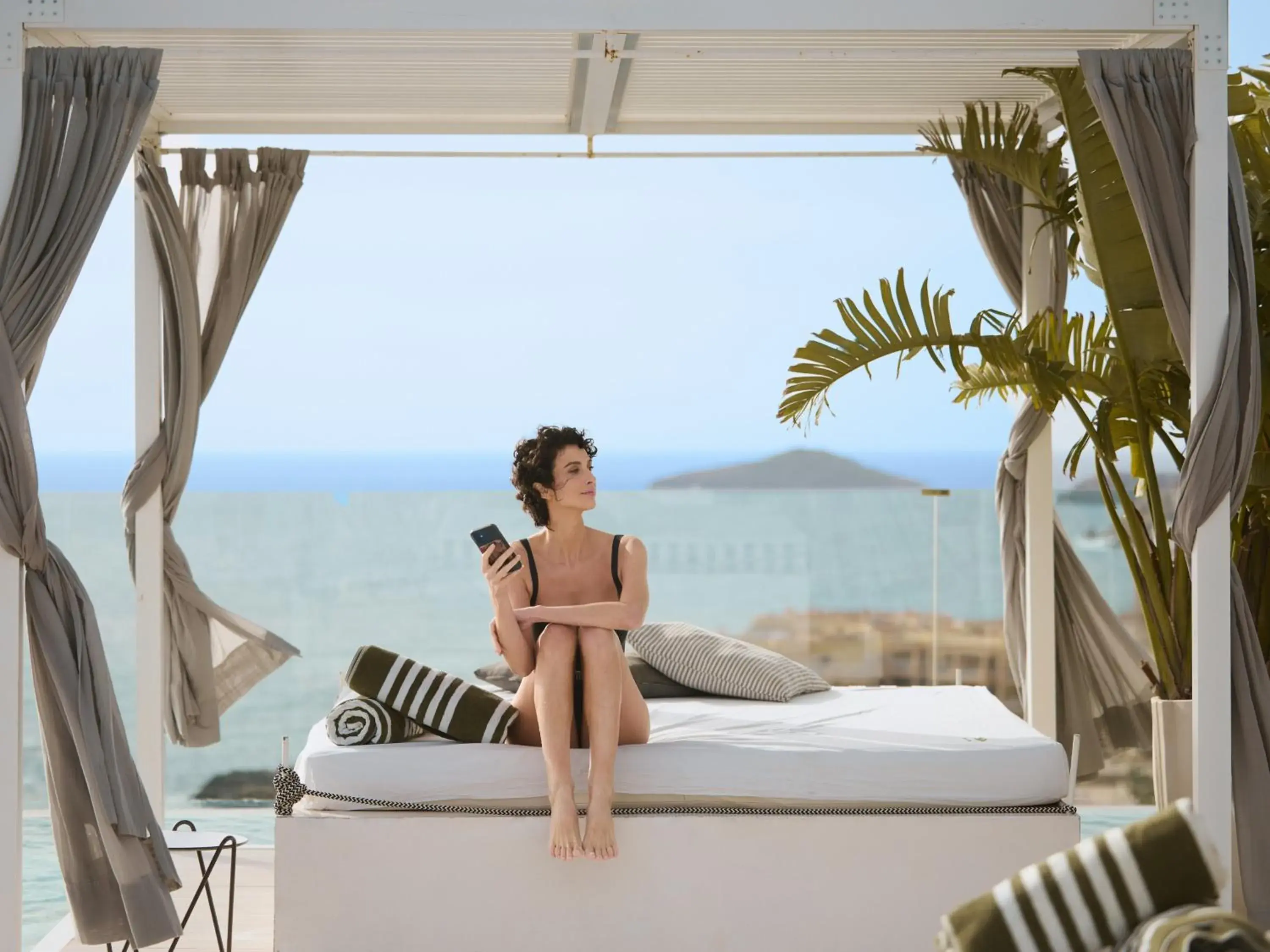 Swimming pool in BLESS Hotel Ibiza - The Leading Hotels of The World Swimming pool in BLESS Hotel Ibiza - The Leading Hotels of The World