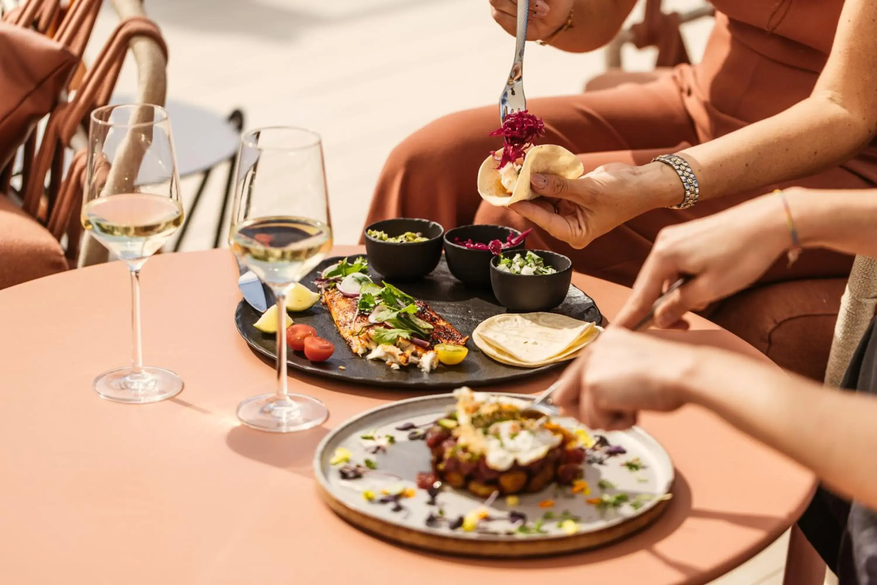 Food and drinks in BLESS Hotel Ibiza - The Leading Hotels of The World Food and drinks in BLESS Hotel Ibiza - The Leading Hotels of The World