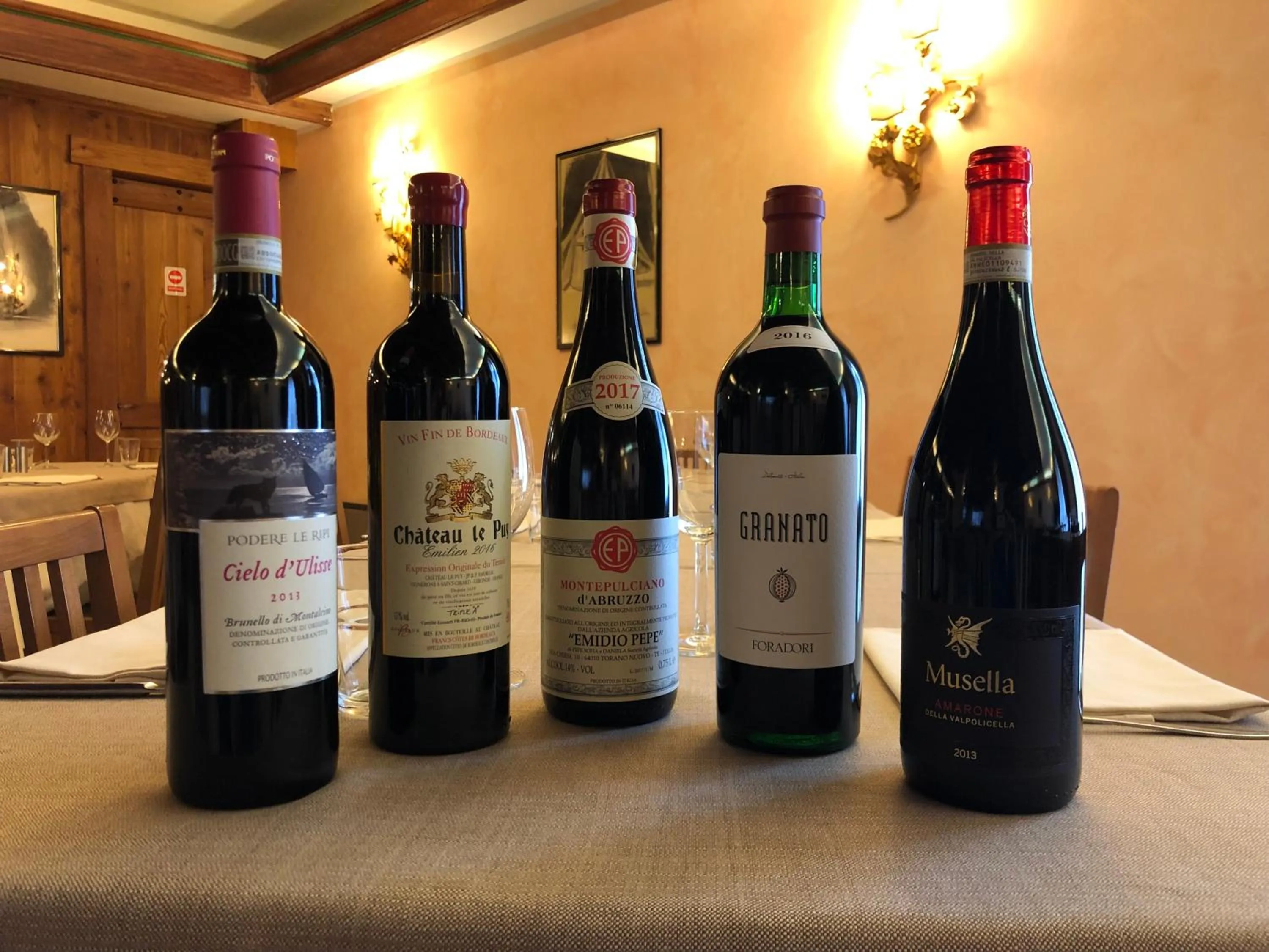 Restaurant/places to eat in Hotel De Champoluc