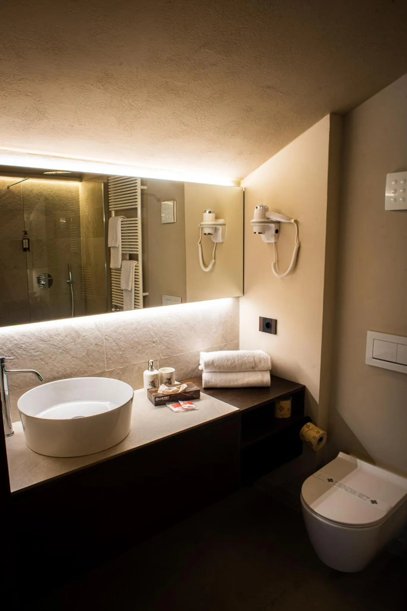 Bathroom in Hotel De Champoluc