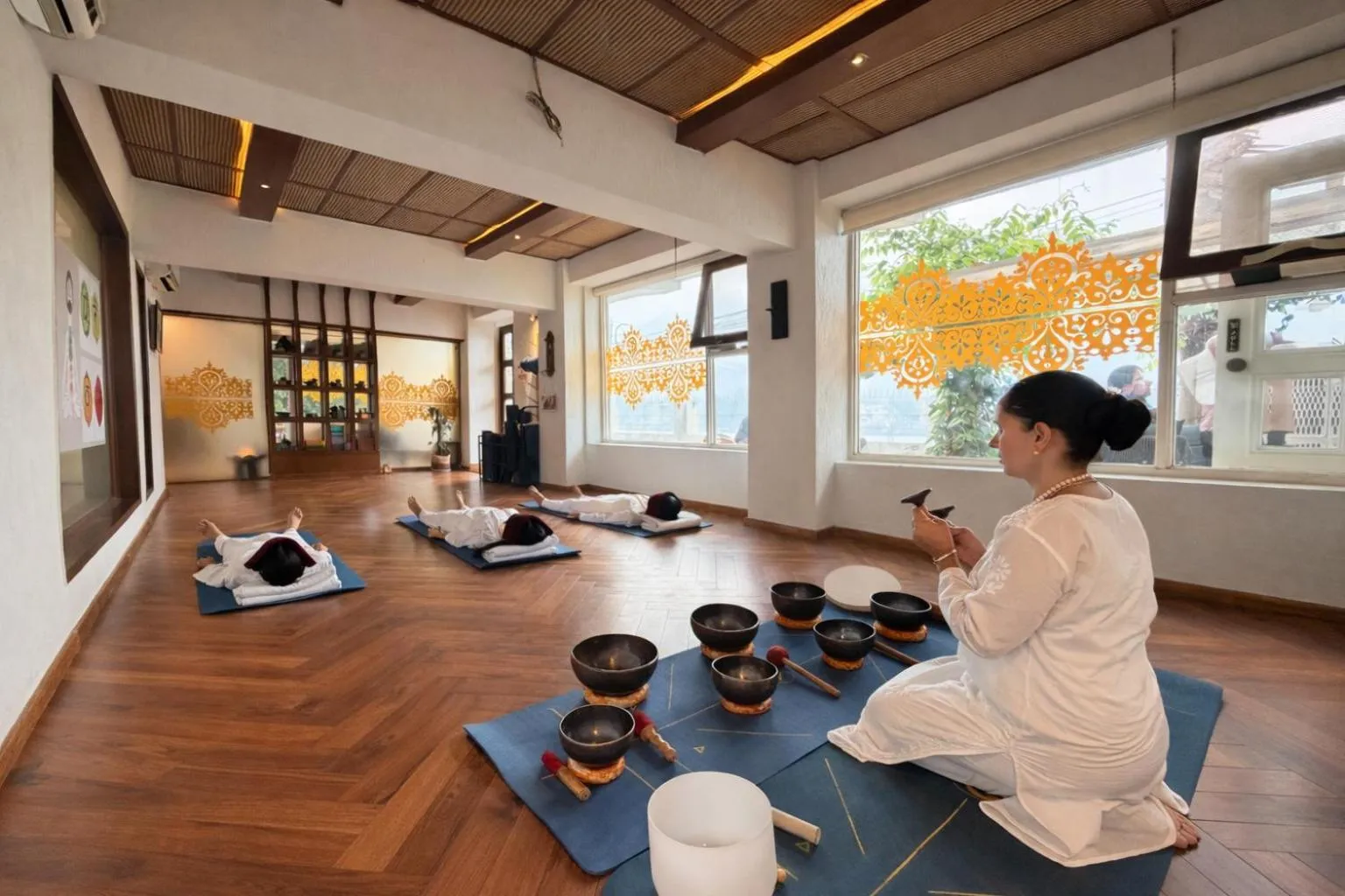 Activities in Yog Niketan By Sanskriti