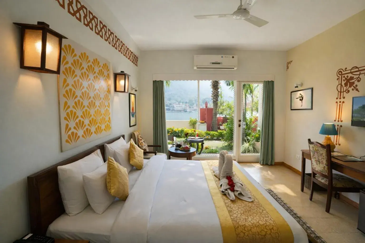 Bed in Yog Niketan By Sanskriti Bed in Yog Niketan By Sanskriti