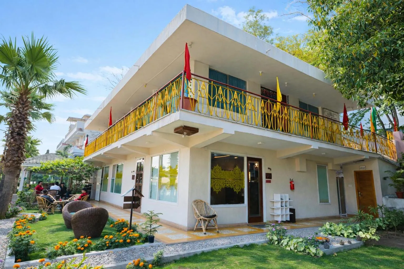 Garden in Yog Niketan By Sanskriti