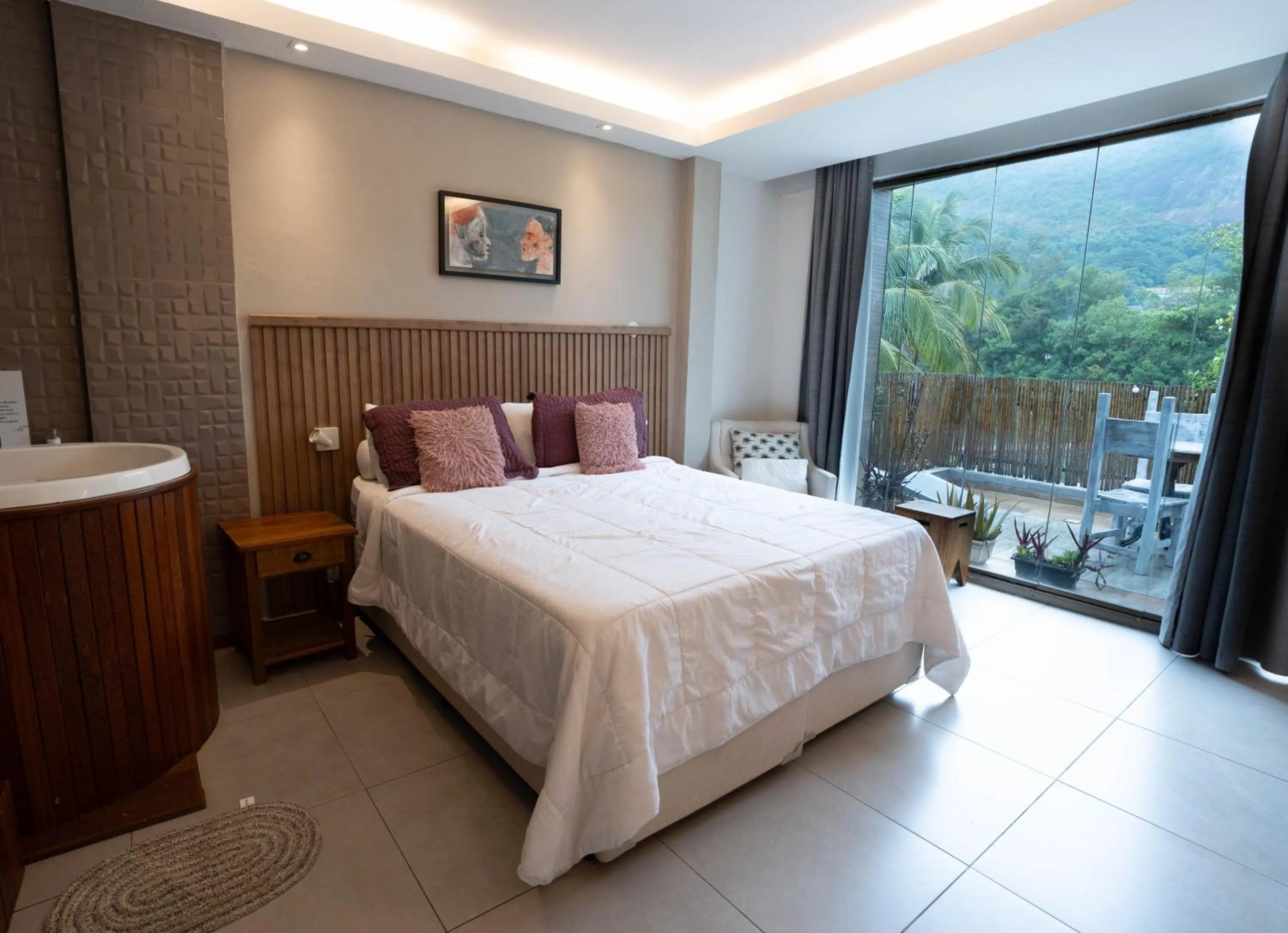 Bed in Casanova Residence - Barra da Tijuca na Ilha da Gigoia